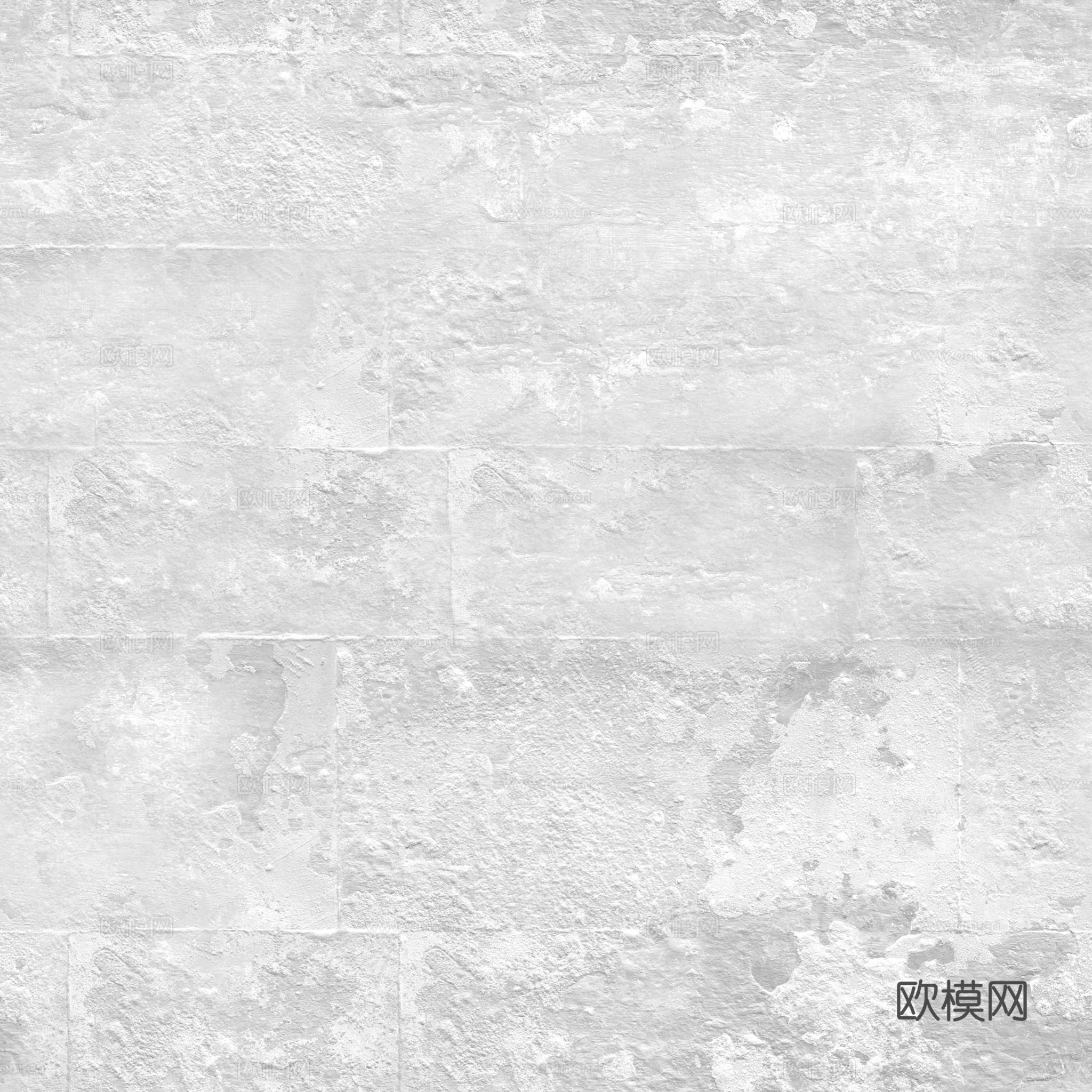 无缝地砖墙砖水泥砖铺路砖户外砖 PBR材质贴图 2k