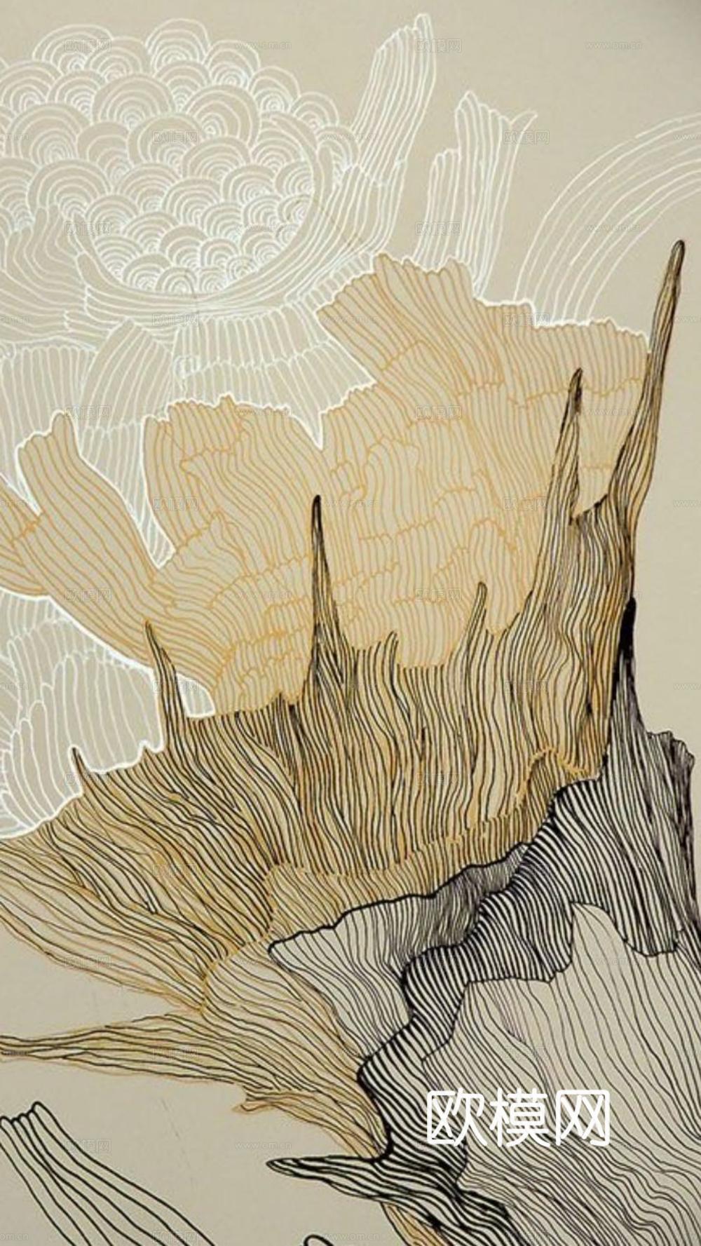 现代装饰画 简约挂画 风景装饰画 艺术挂画