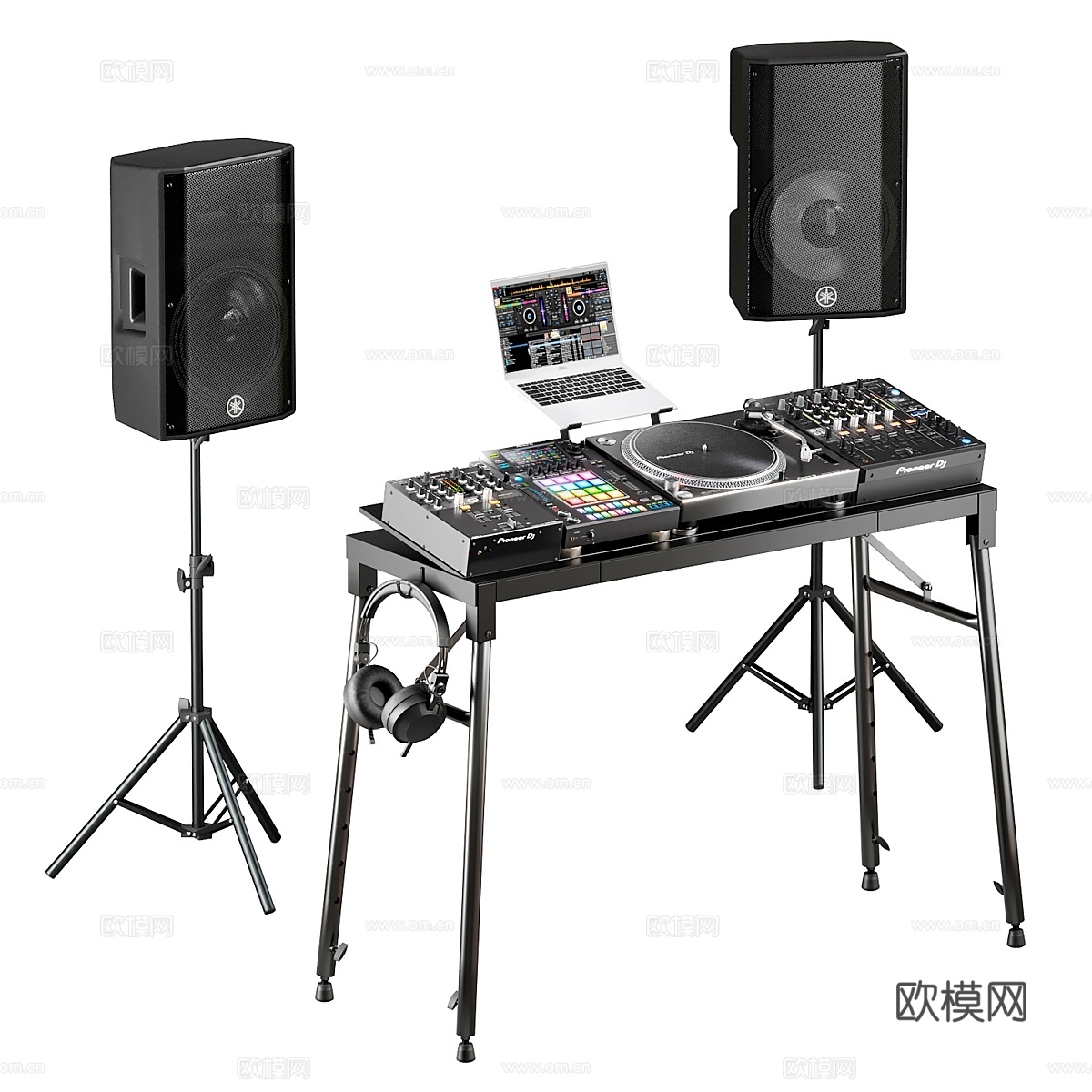 先锋DJ 3d模型