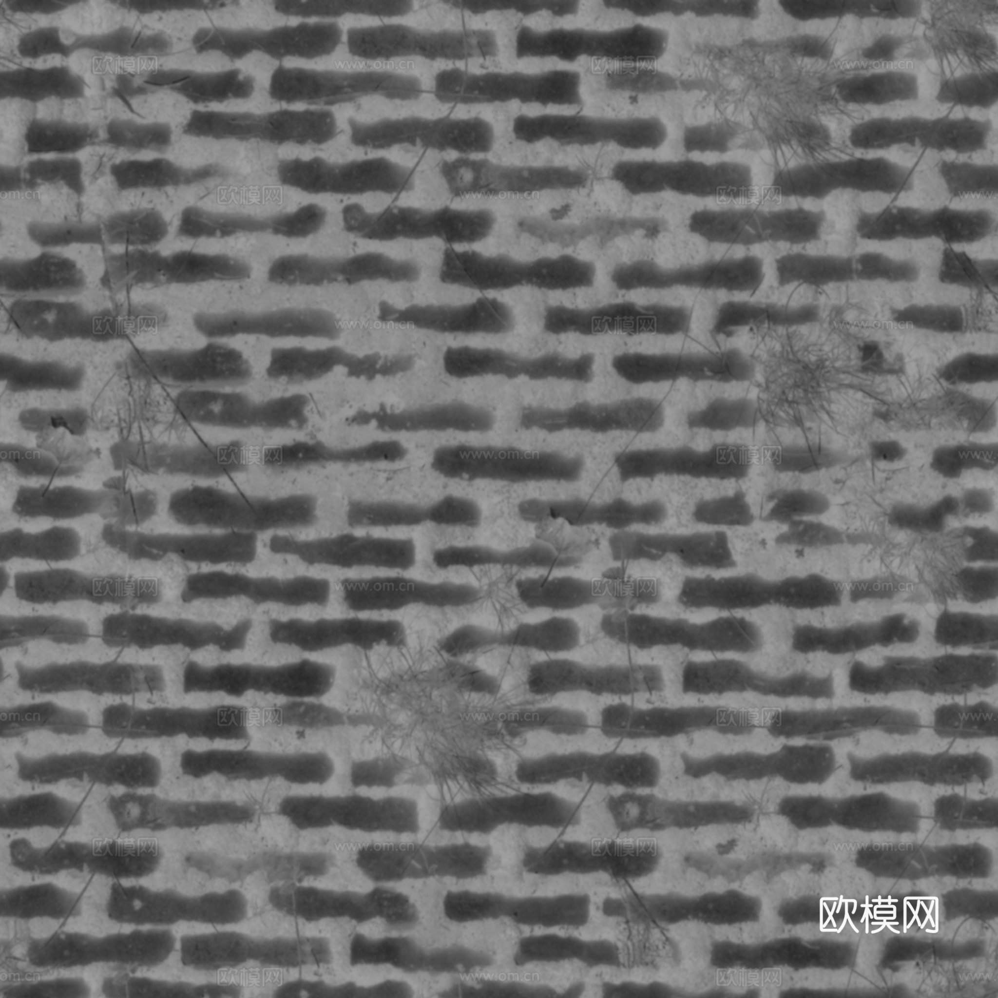 地砖水泥砖铺路砖户外砖广场砖 PBR材质贴图 2k
