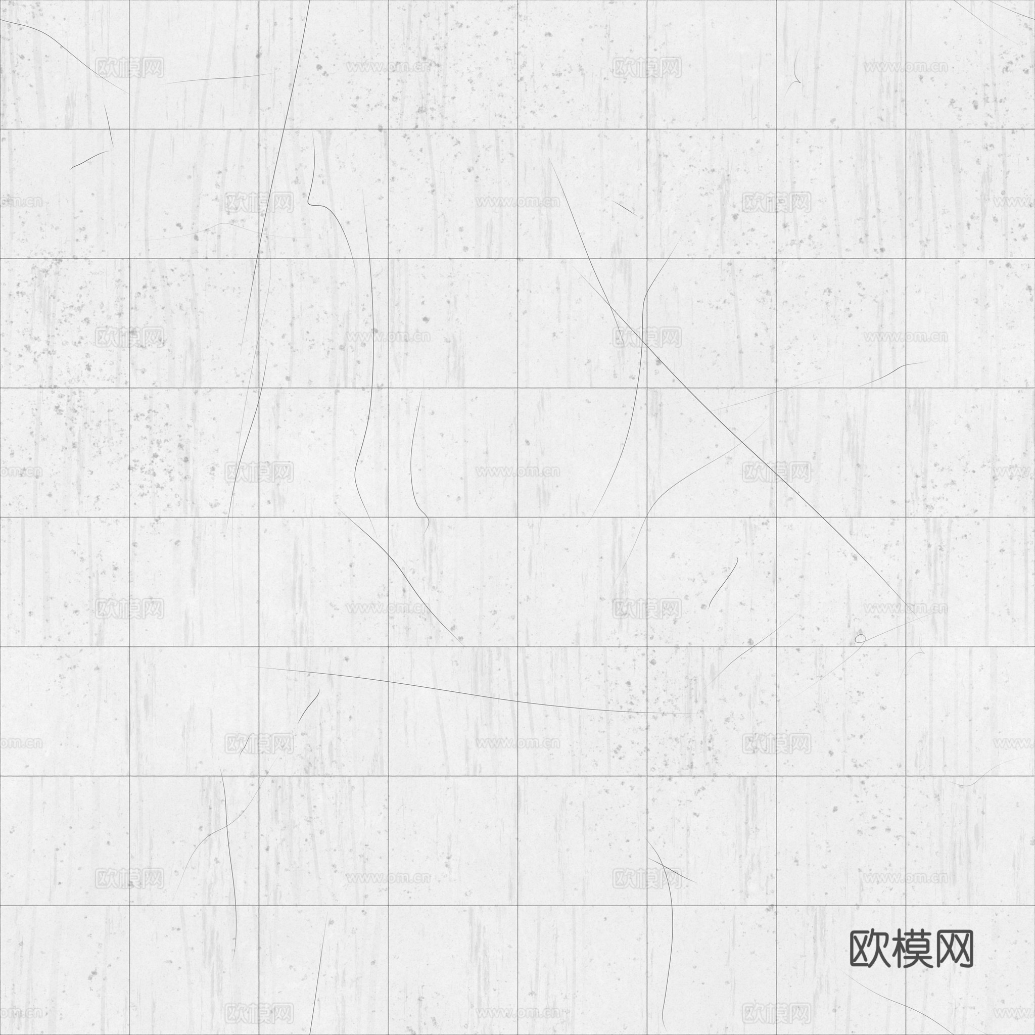 无缝混凝土清水混凝土水泥墙面 PBR材质贴图 2k