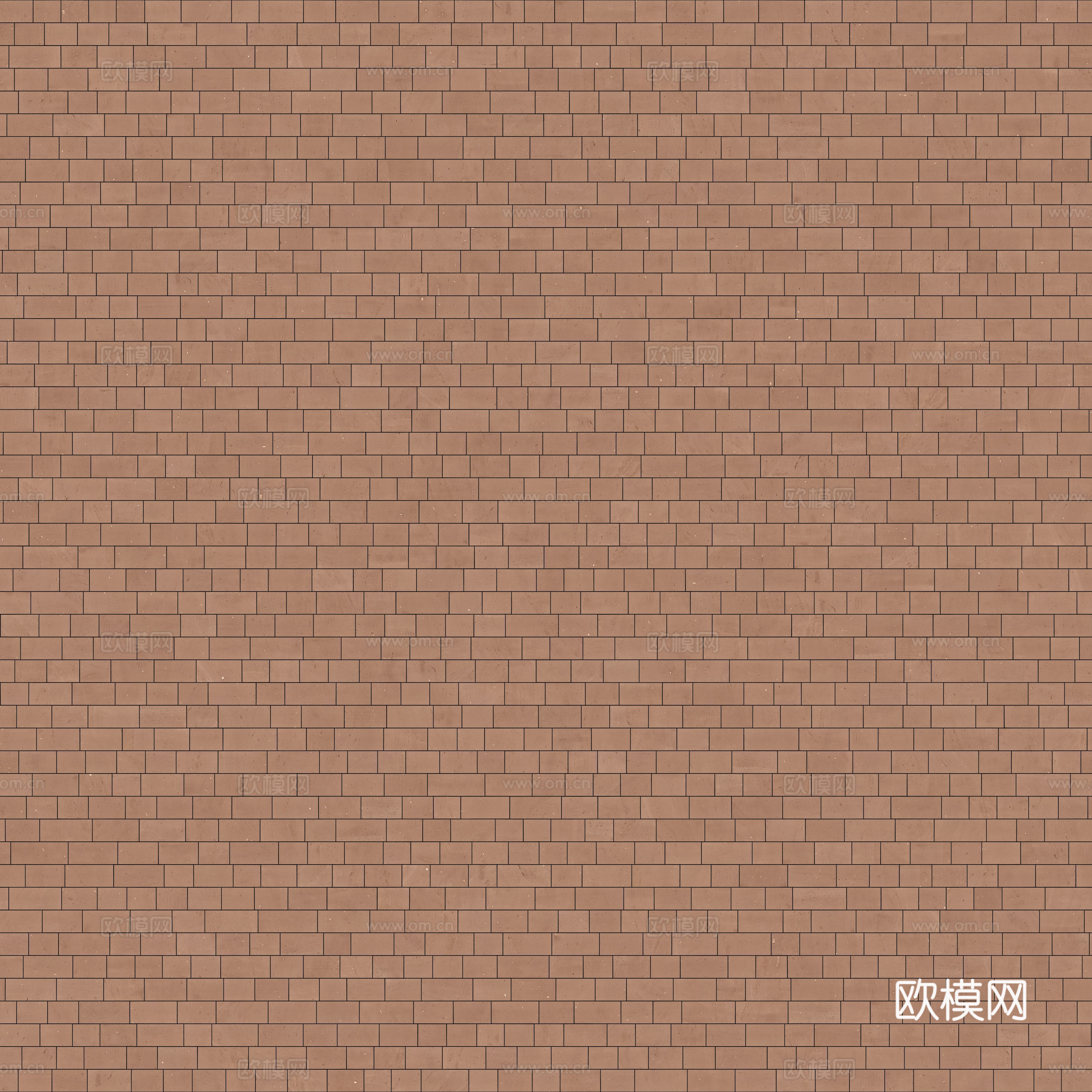 无缝墙砖地砖石砖铺路砖户外砖 PBR材质贴图 4k