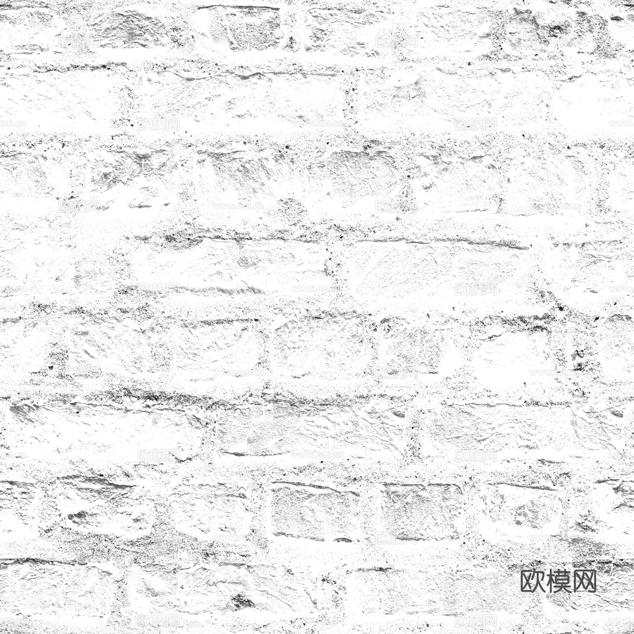 无缝地砖水泥砖铺路砖户外砖 PBR材质贴图 2k