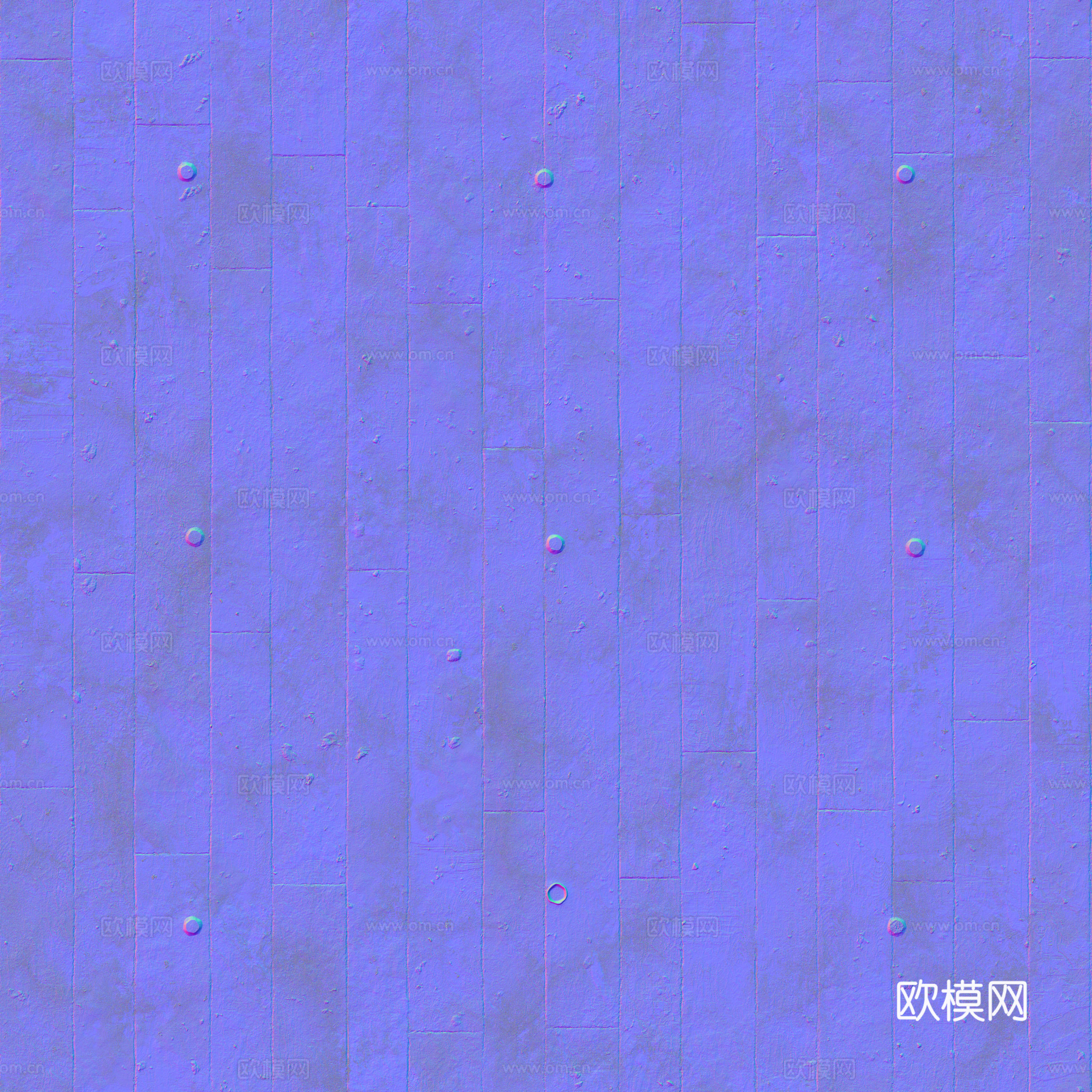 无缝装饰混凝土清水混凝土 PBR材质贴图 2k