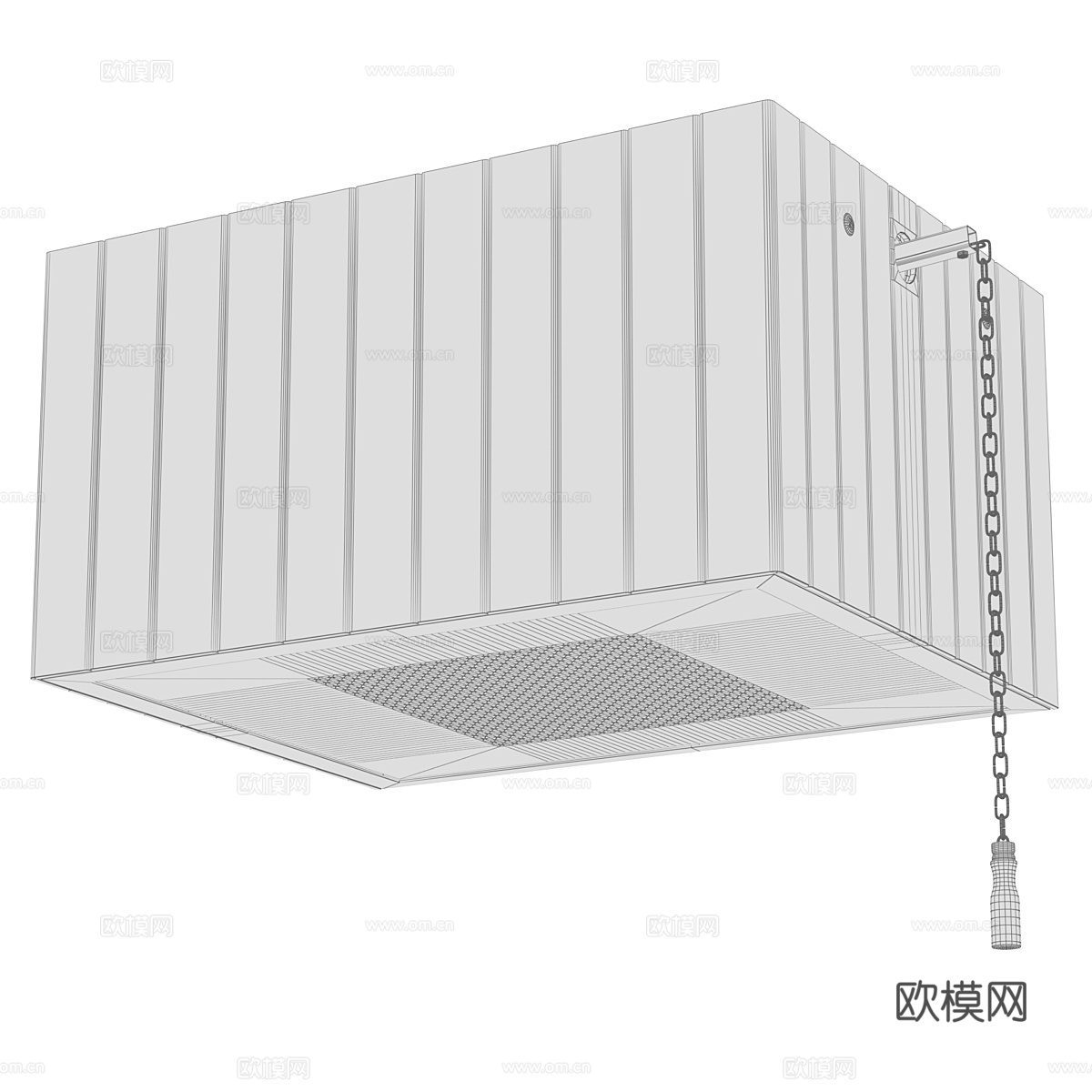 现代意式淋浴器 浇水设备3d模型下载（渲染图5）