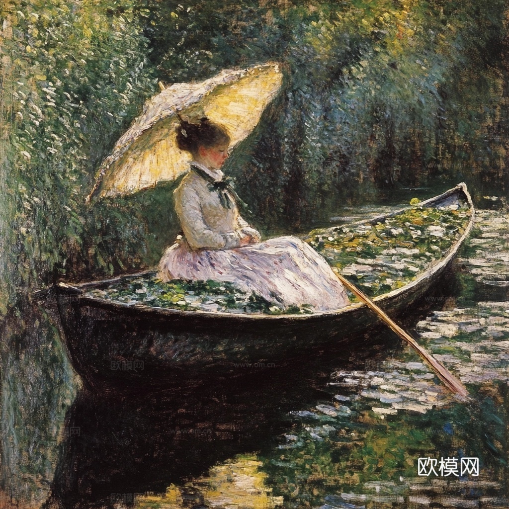 现代装饰画 油画 抽象画 艺术画贴图下载