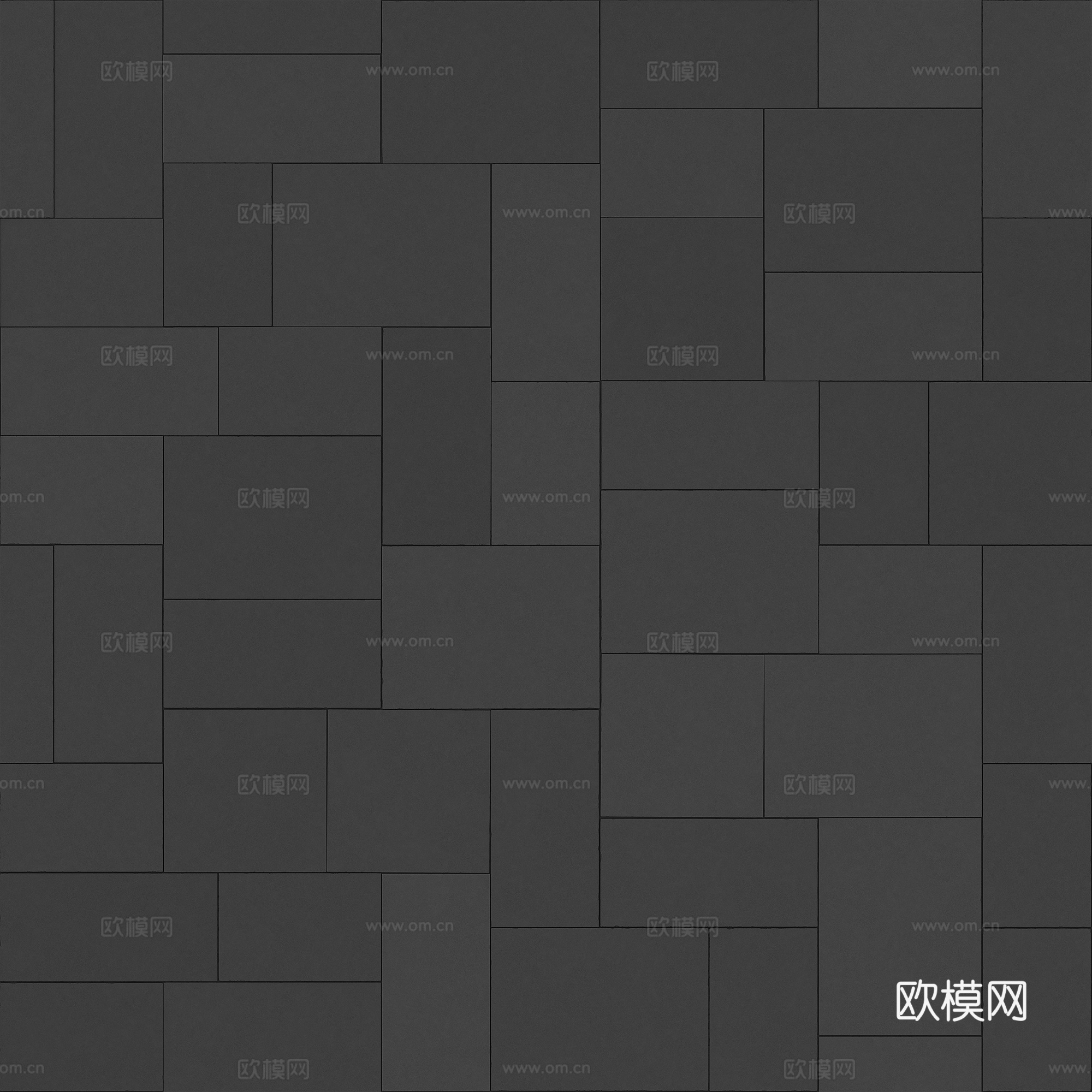 无缝地砖水泥砖铺路砖户外砖广场砖 PBR材质贴图 2k