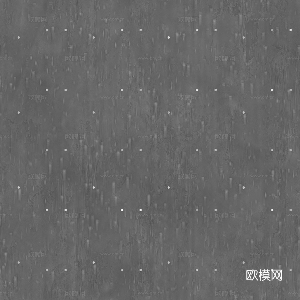 无缝金属波纹板波浪板 PBR材质贴图 1k