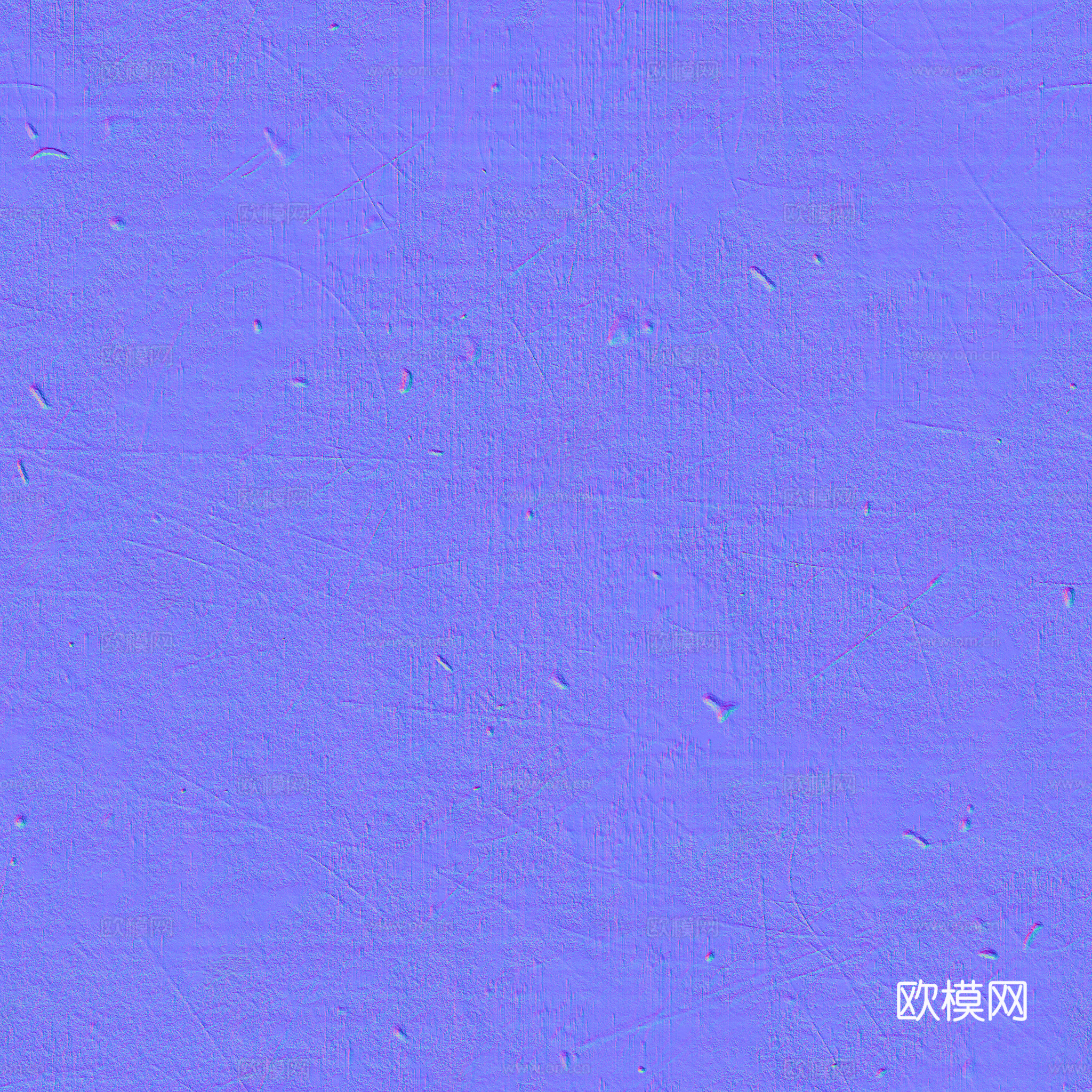 无缝水泥墙水泥地 PBR材质贴图 2k