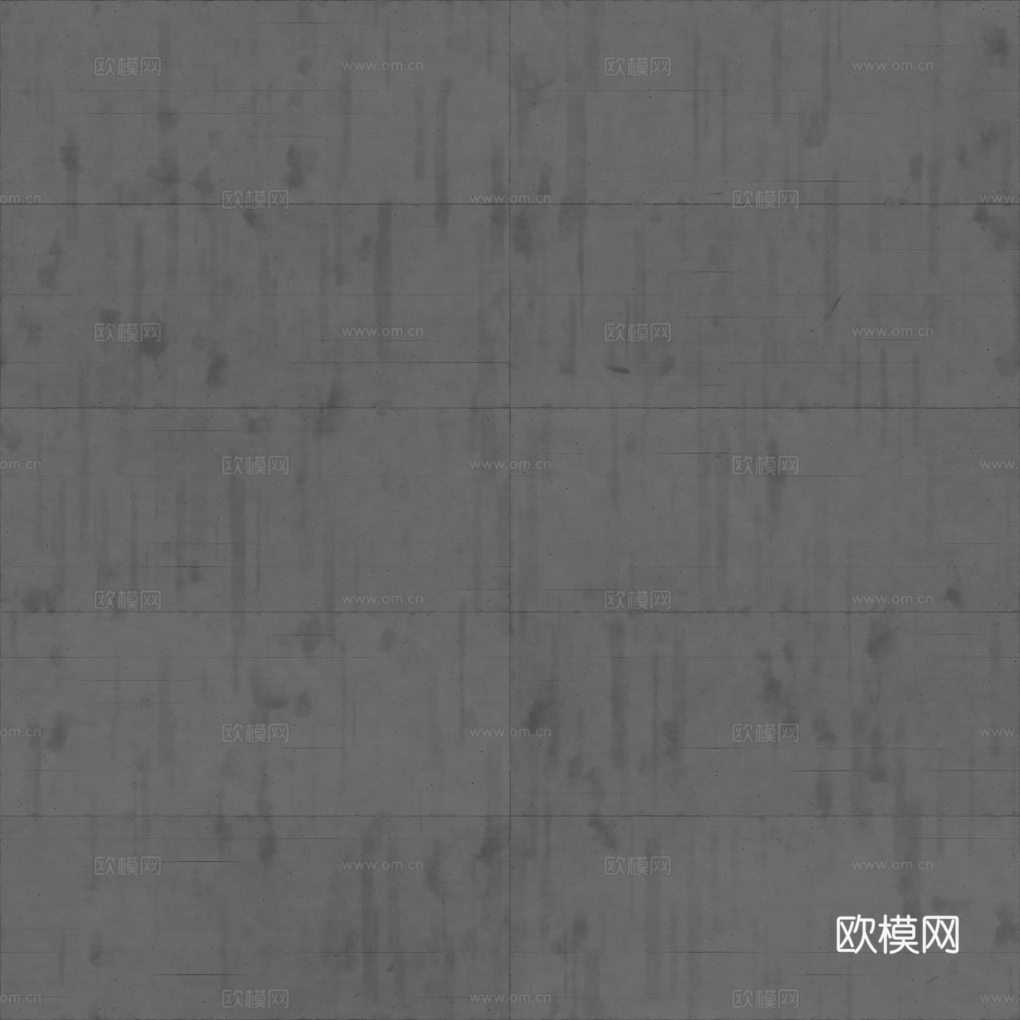 装饰混凝土清水混凝土 PBR材质贴图 4k