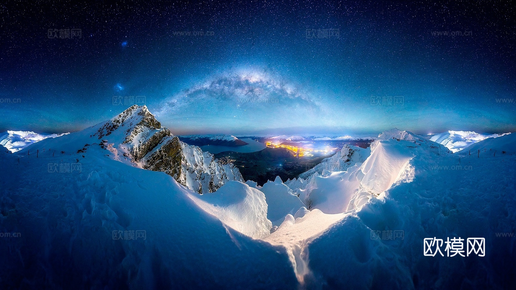 冬季户外雪景