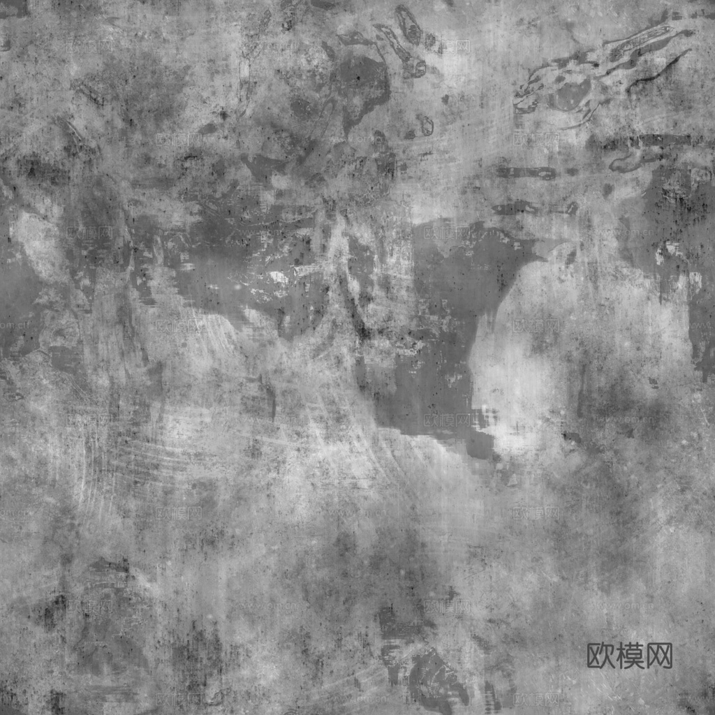 无缝水泥墙水泥地微水泥 PBR材质贴图 1k