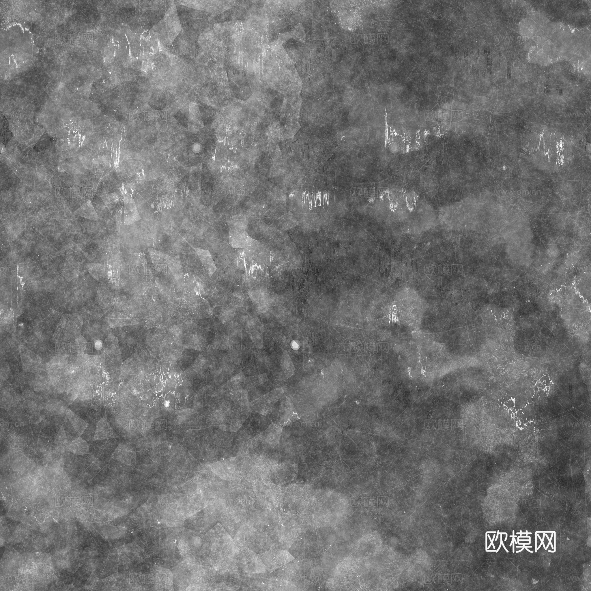 无缝金属波纹板波浪板 PBR材质贴图 2k