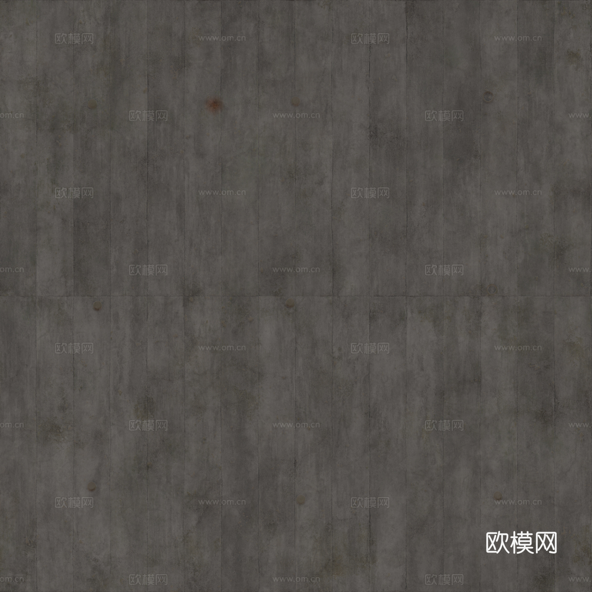 无缝装饰混凝土清水混凝土 PBR材质贴图 2k