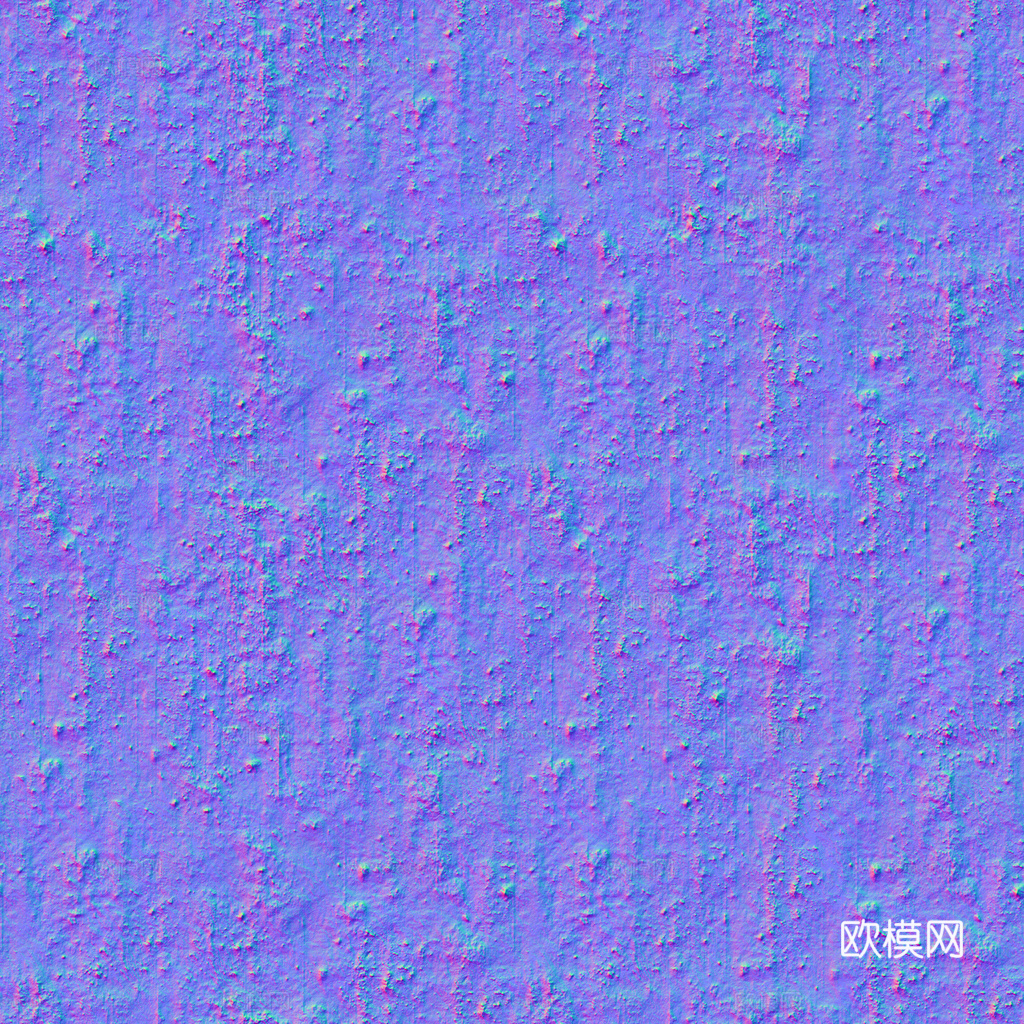 无缝水泥墙水泥地 PBR材质贴图 1k