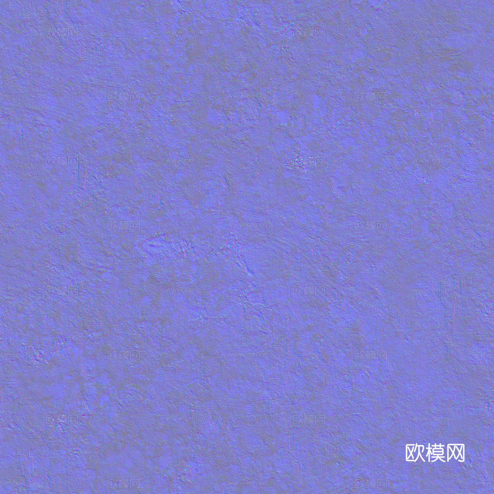 无缝水泥墙水泥地 PBR材质贴图 2k
