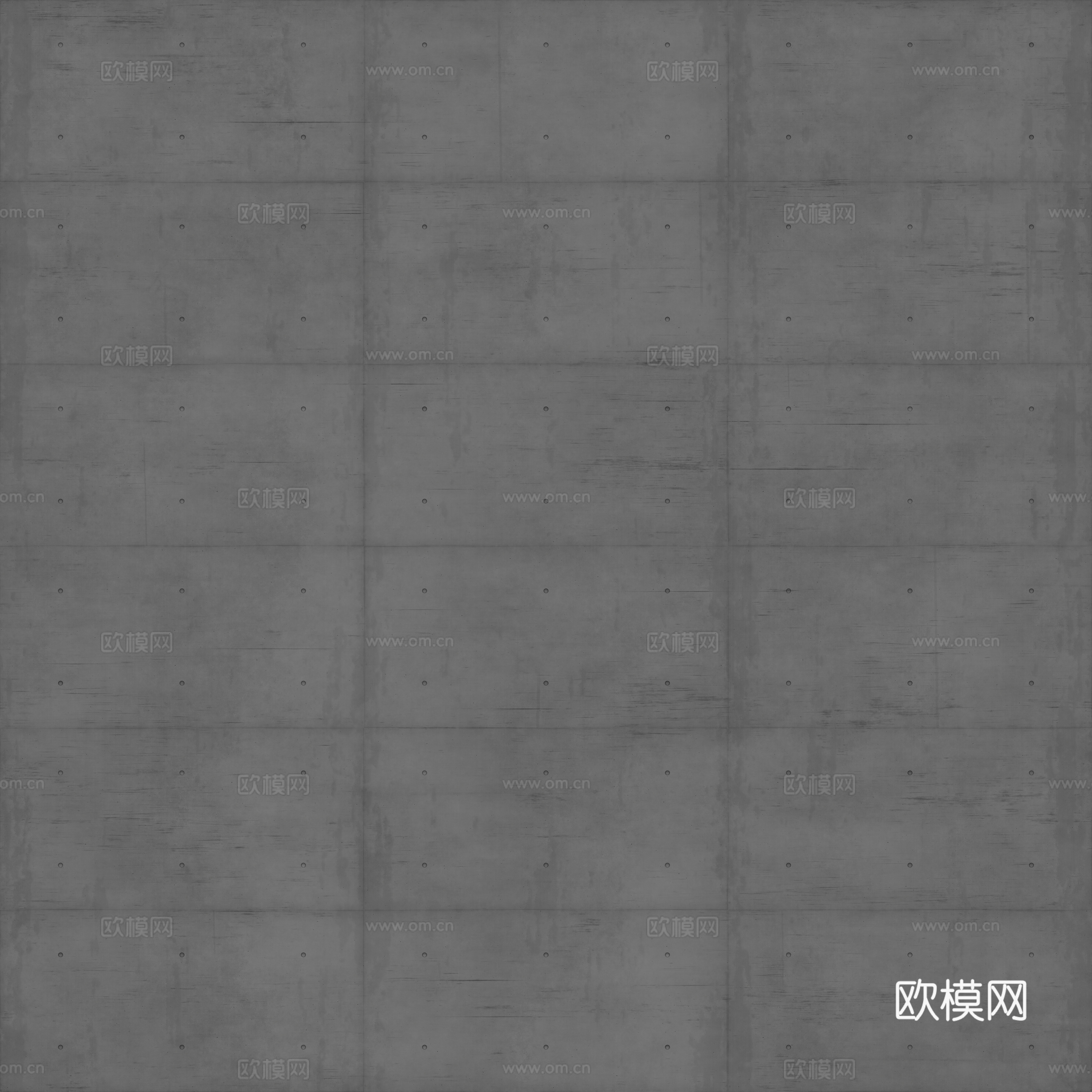 装饰混凝土清水混凝土 PBR材质贴图 4k