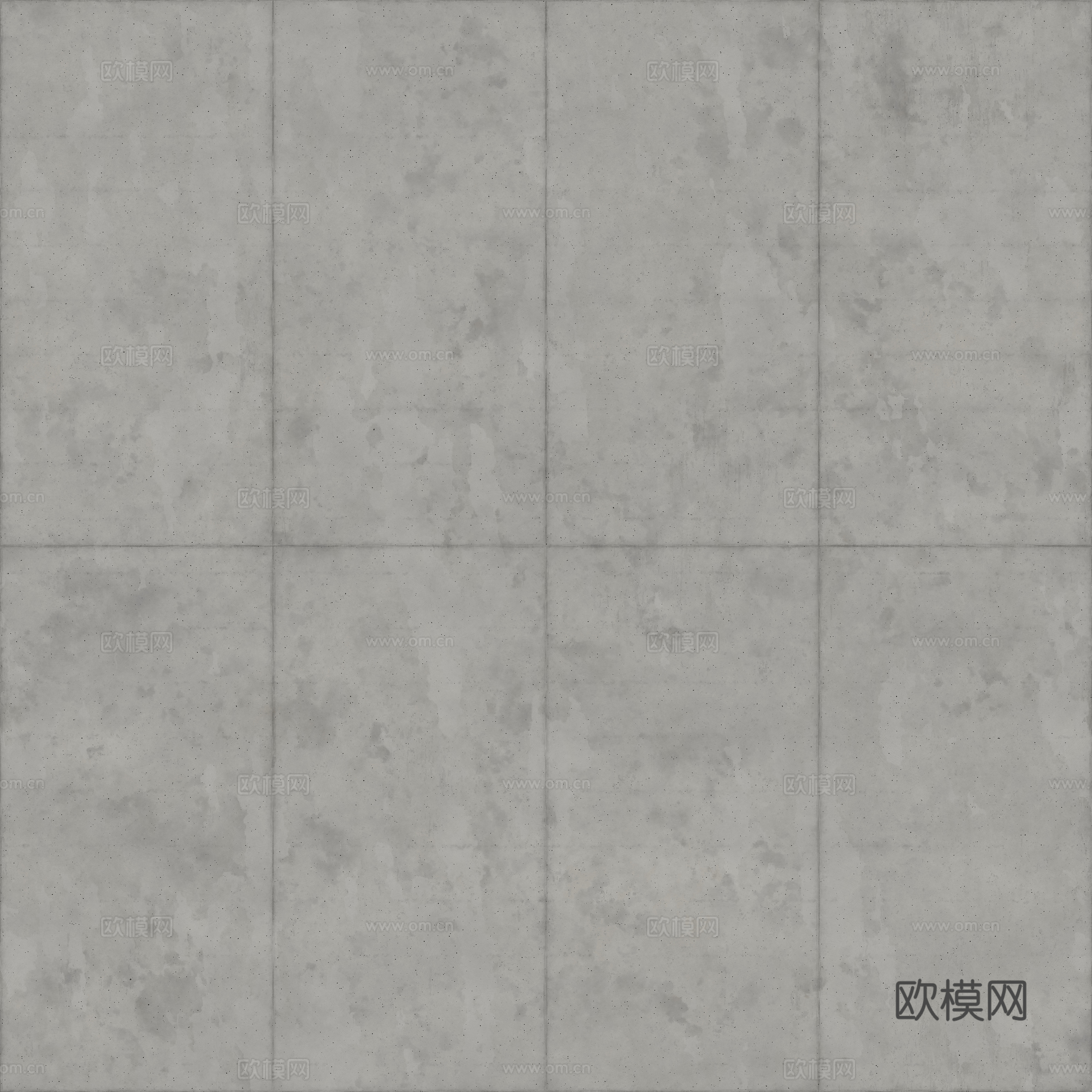 装饰混凝土清水混凝土 PBR材质贴图 4k