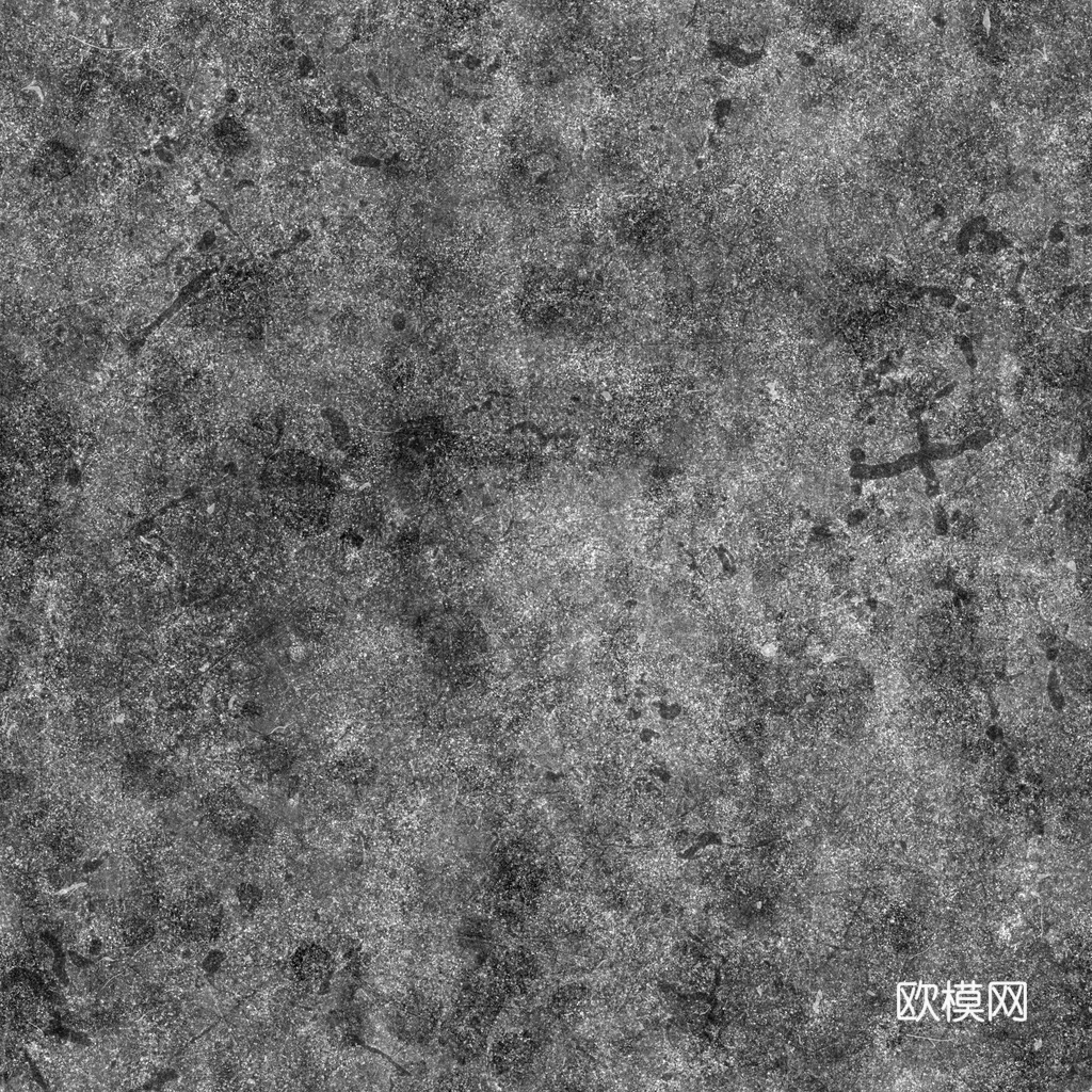 无缝水泥墙水泥地PBR材质贴图 1k
