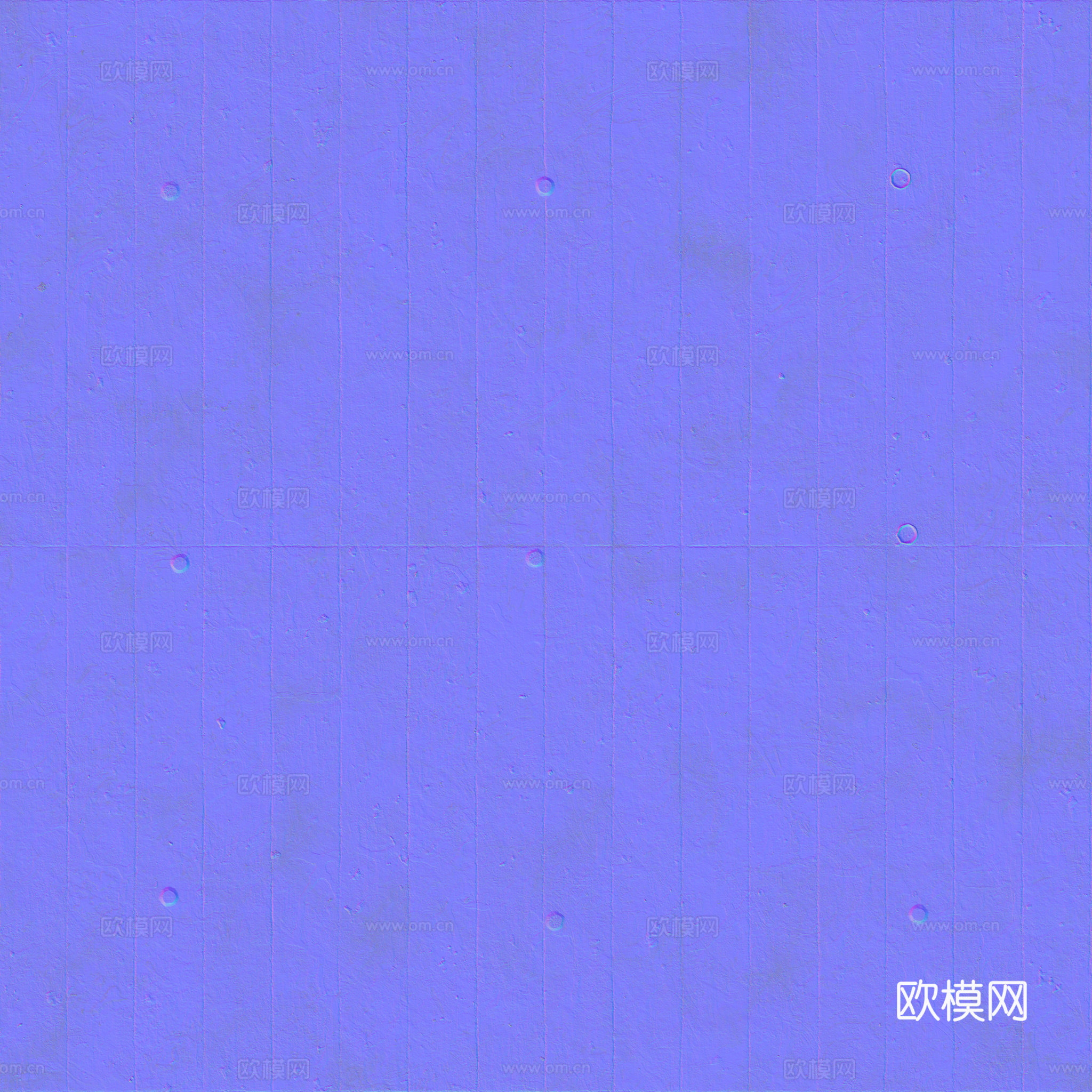 无缝装饰混凝土清水混凝土 PBR材质贴图 2k
