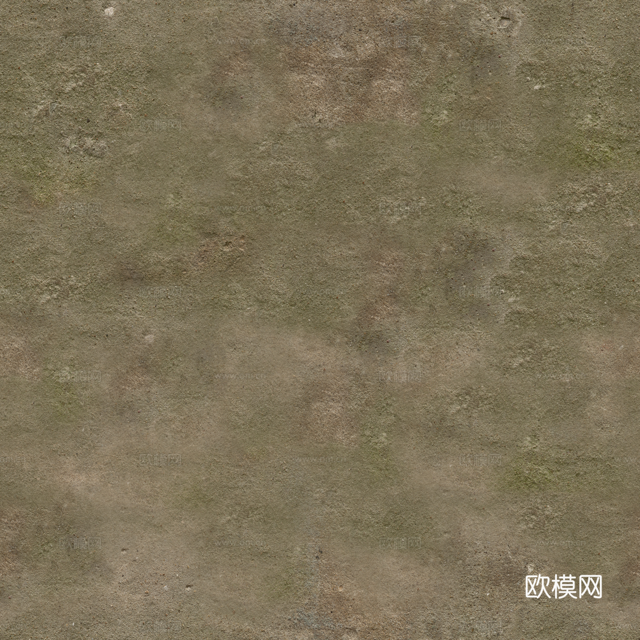 水泥墙水泥地 PBR材质贴图 2k