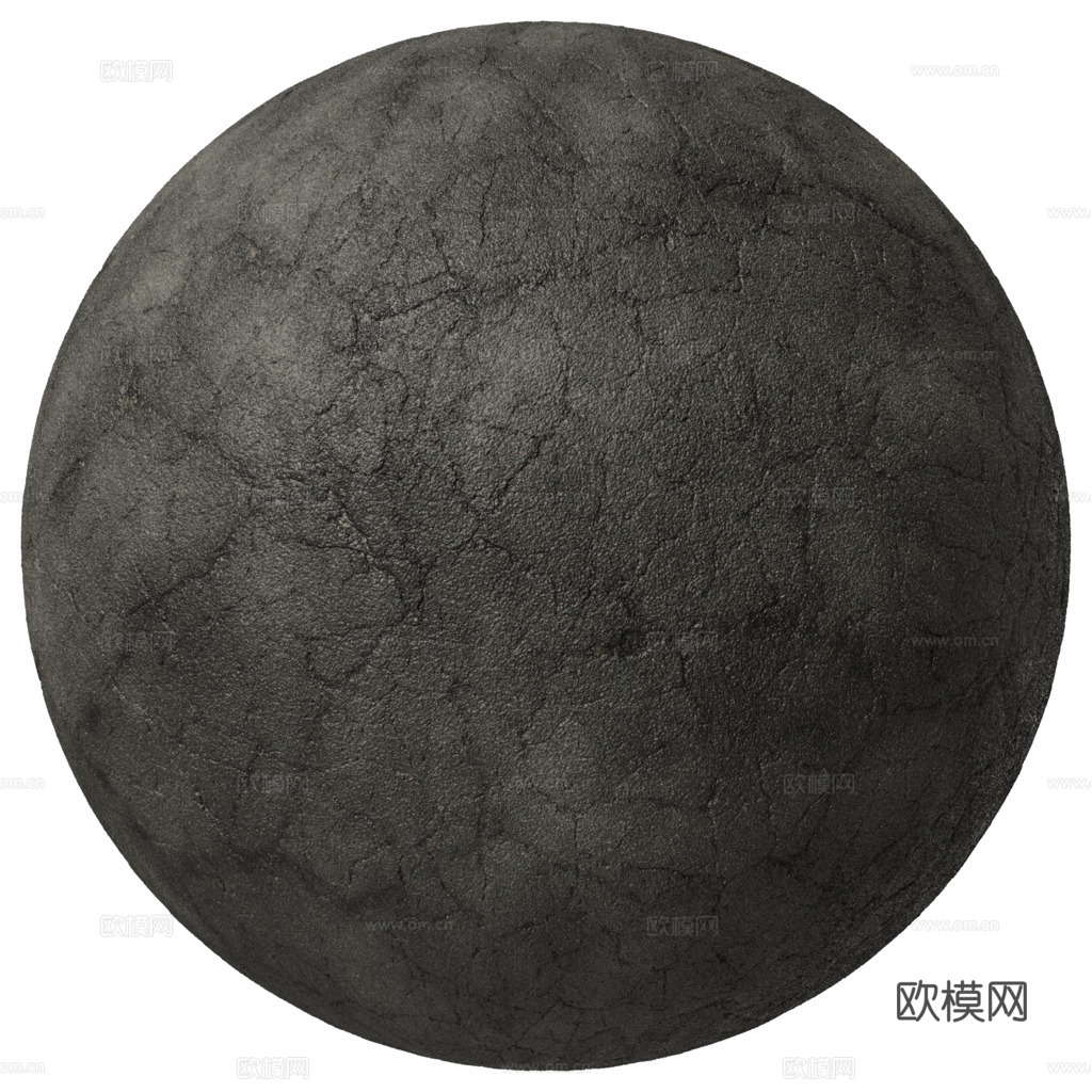 无缝沥青地面水泥地面 PBR材质贴图 1k