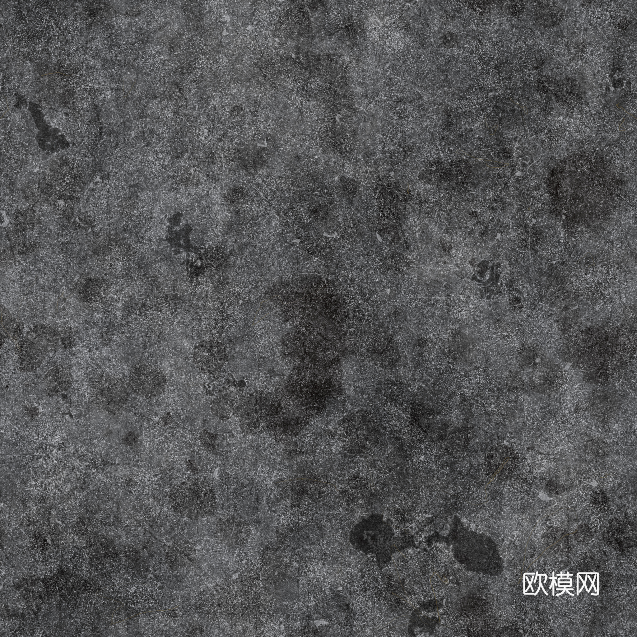 无缝水泥墙水泥地PBR材质贴图 2k