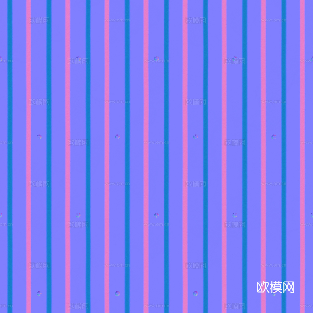 无缝金属波纹板 PBR材质贴图 1k