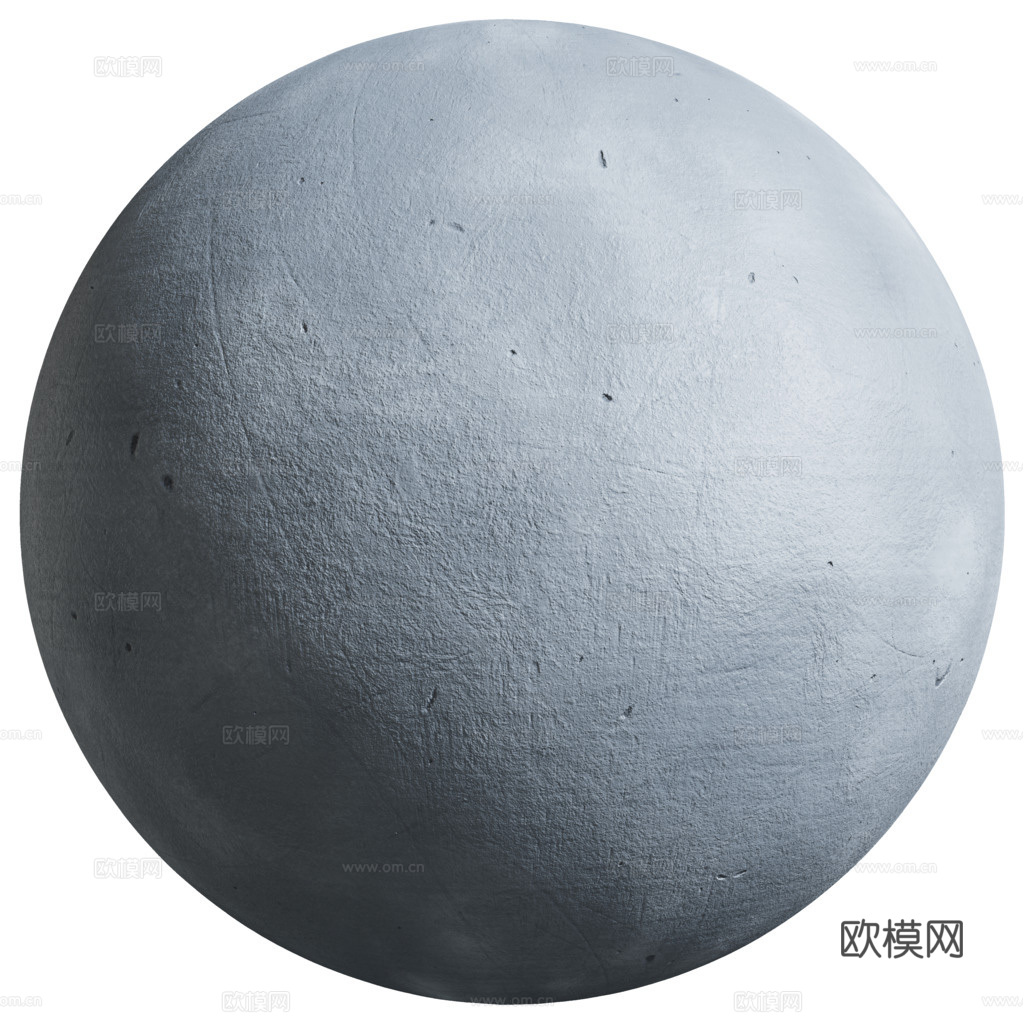 无缝水泥墙水泥地 PBR材质贴图 1k