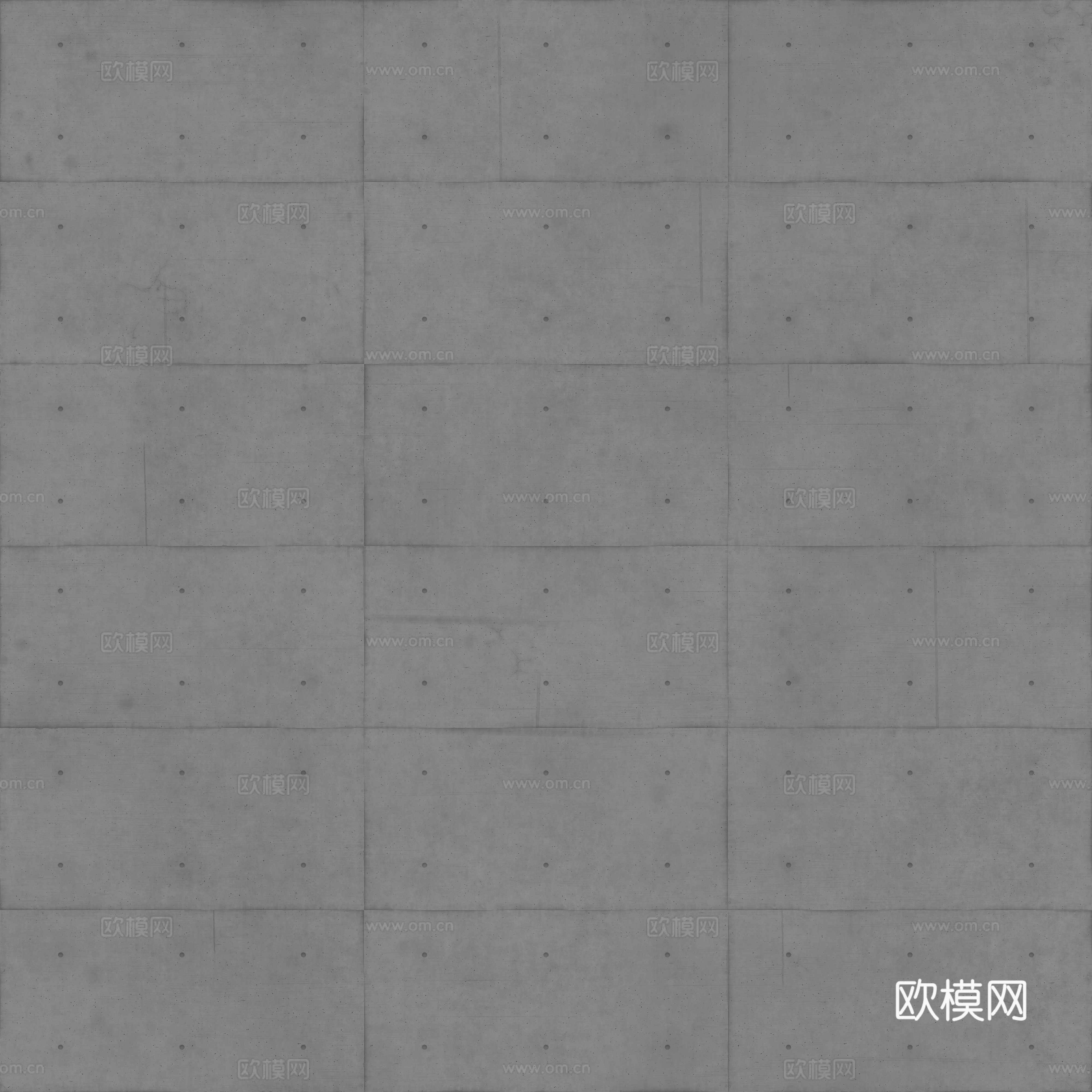 装饰混凝土清水混凝土 PBR材质贴图 4k