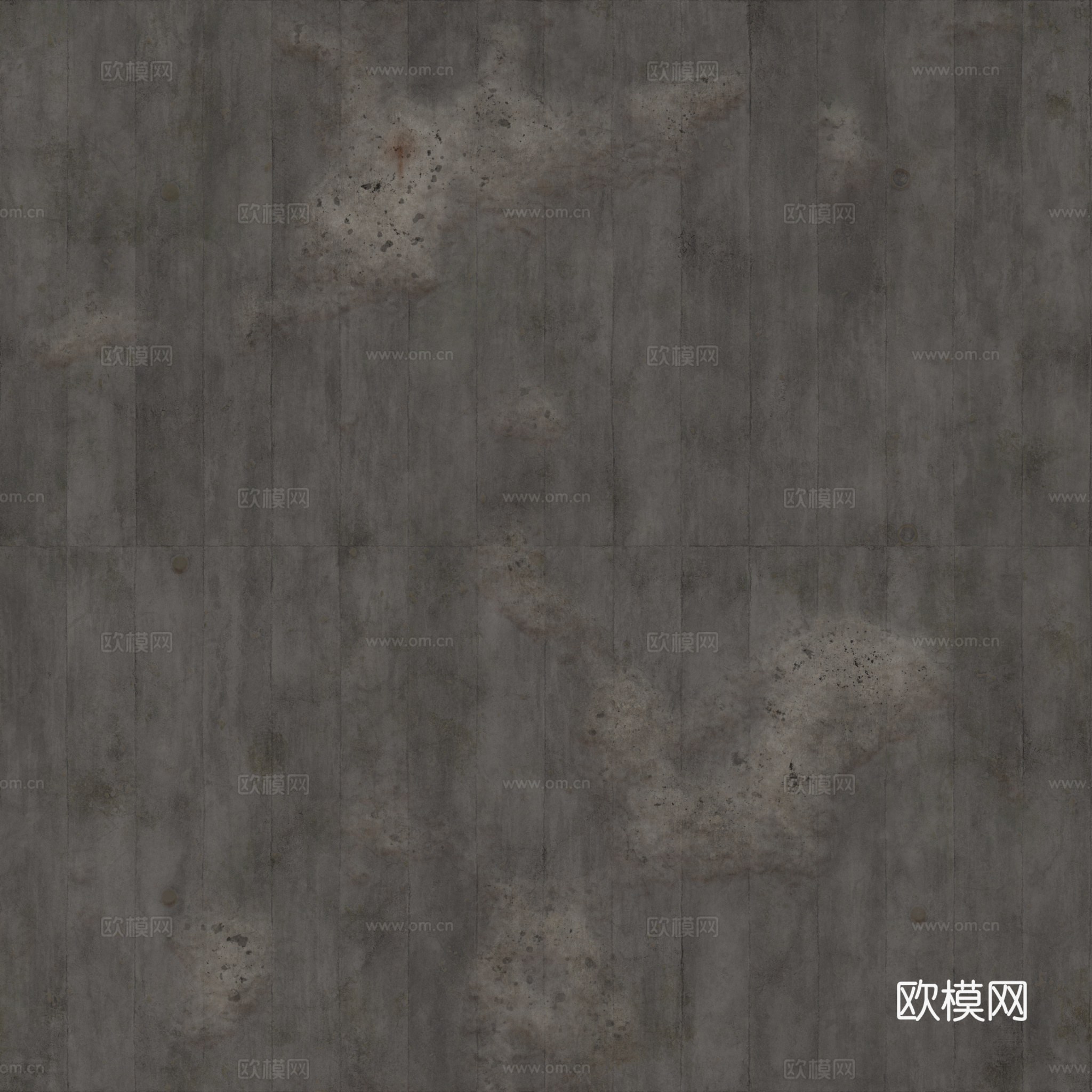 无缝破旧装饰混凝土清水混凝土 PBR材质贴图 2k