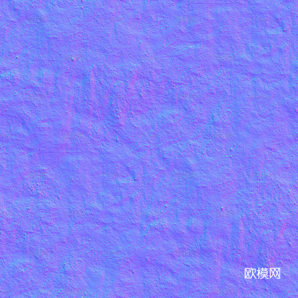无缝水泥墙水泥地 PBR材质贴图 1k