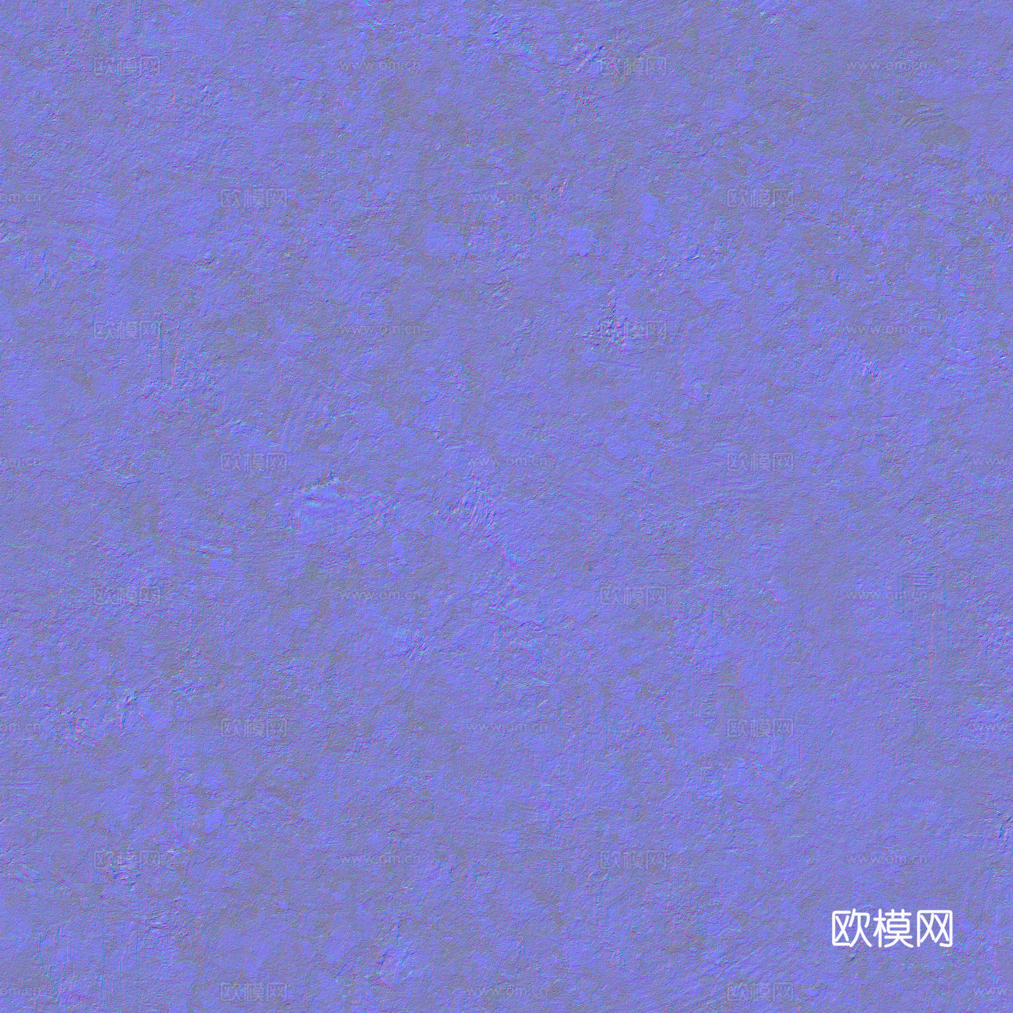 无缝水泥墙水泥地 PBR材质贴图 2k