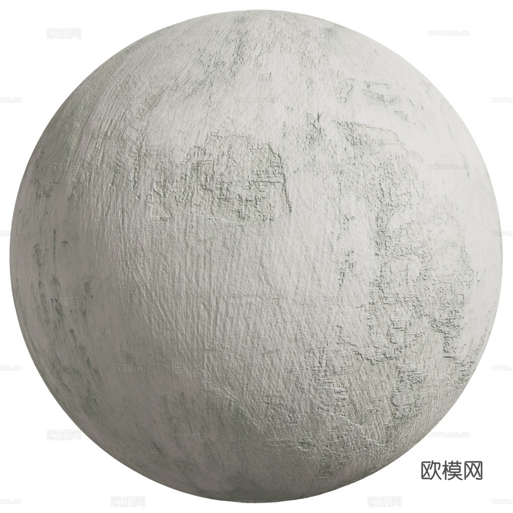 水泥墙水泥地 PBR材质贴图 2k