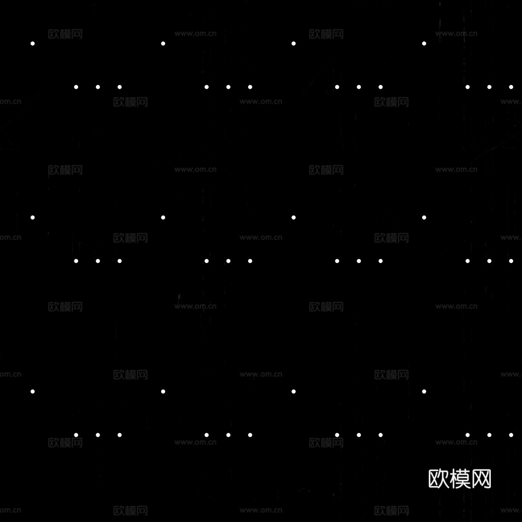 无缝金属波纹板波浪板 PBR材质贴图 1k