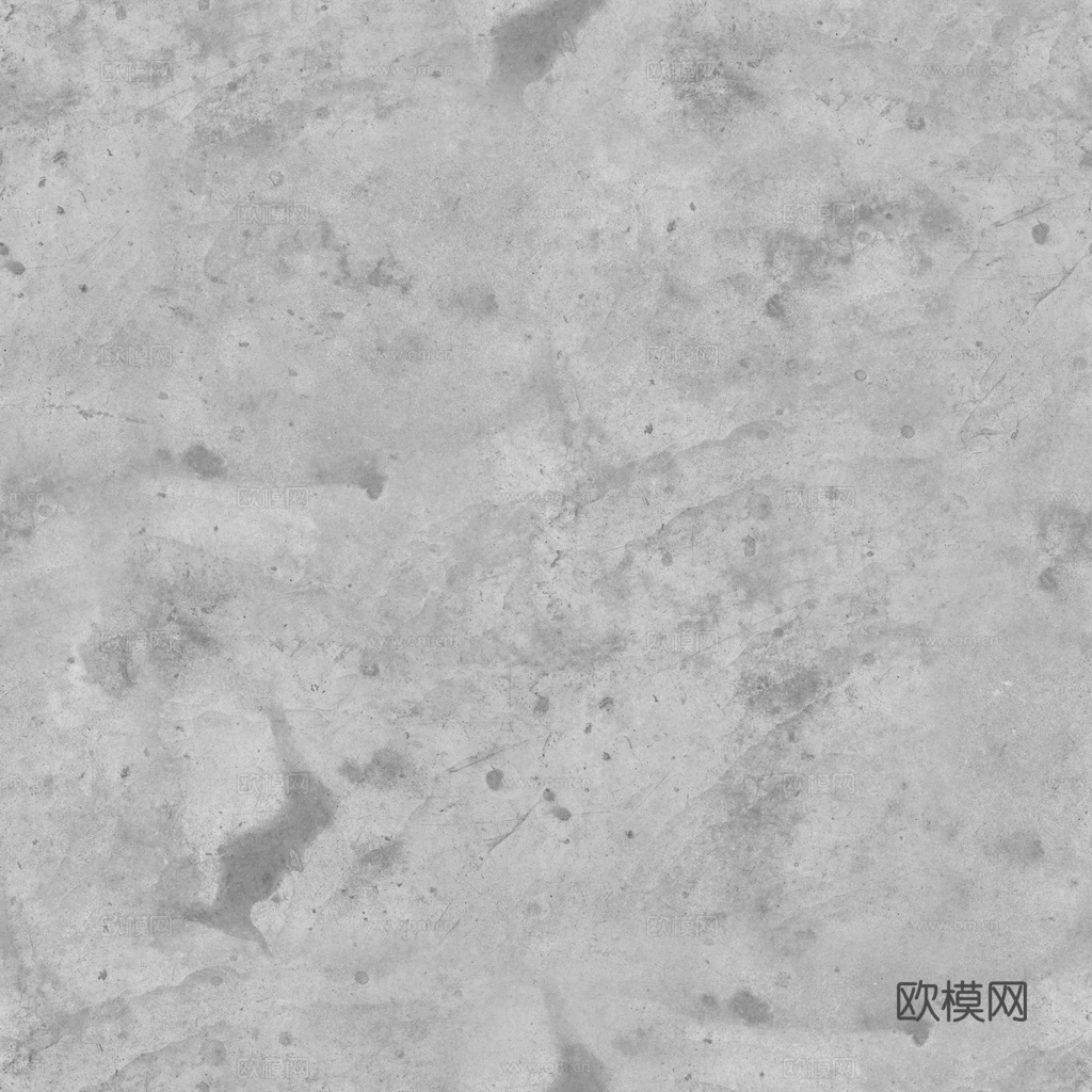 无缝水泥墙水泥地 PBR材质贴图 1k