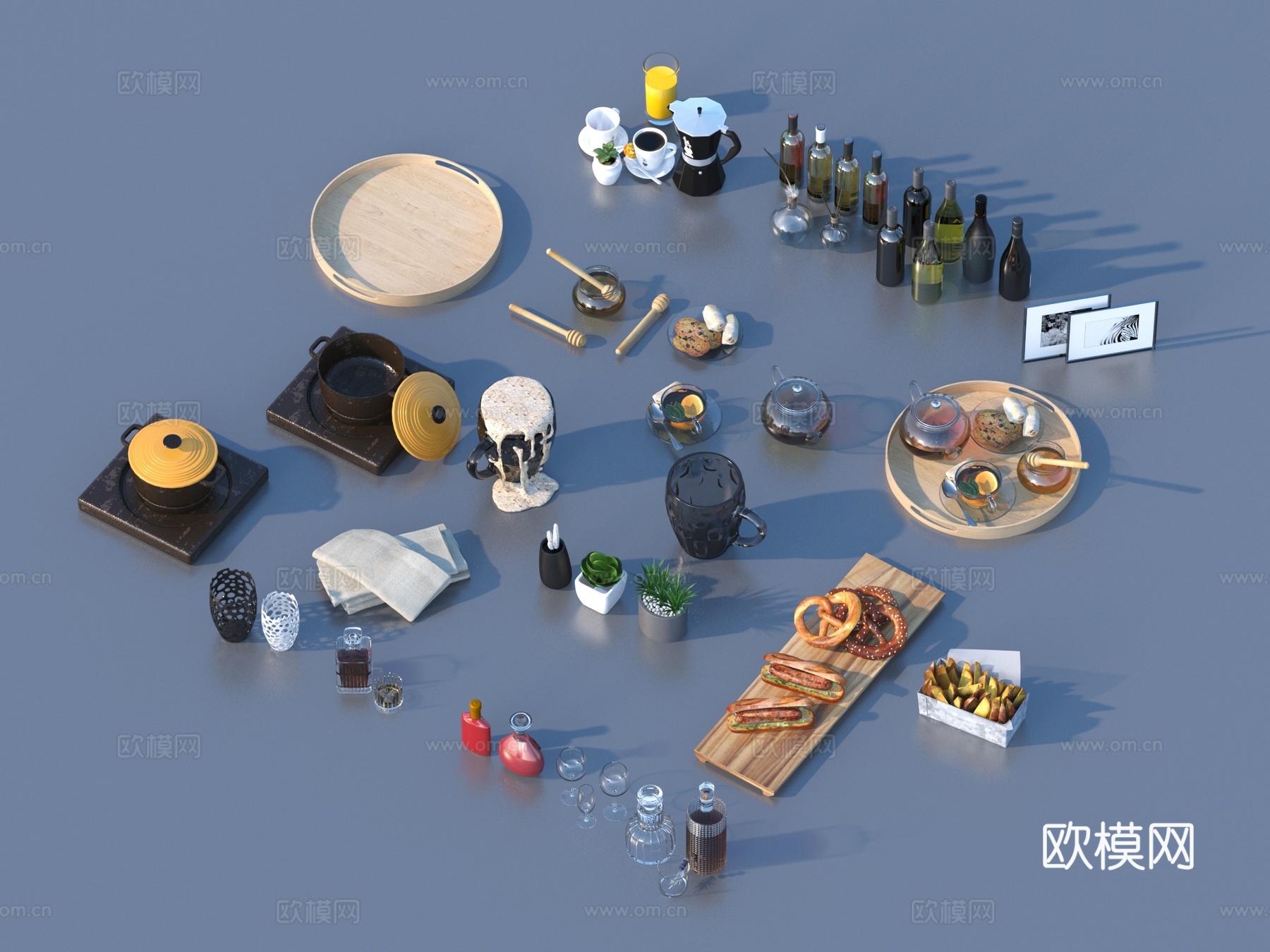 生活用品 工艺摆件 艺术品3d模型下载