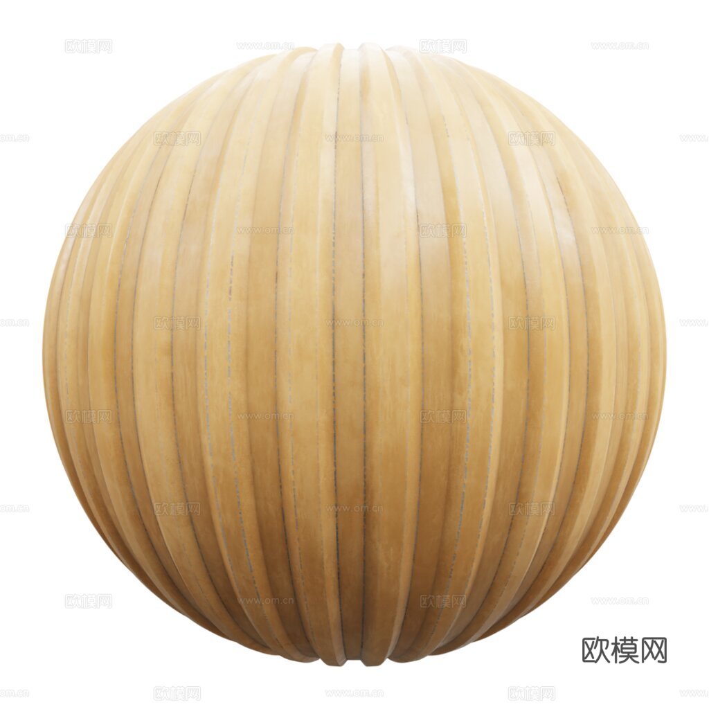 无缝金属波纹板波浪板 PBR材质贴图 2k