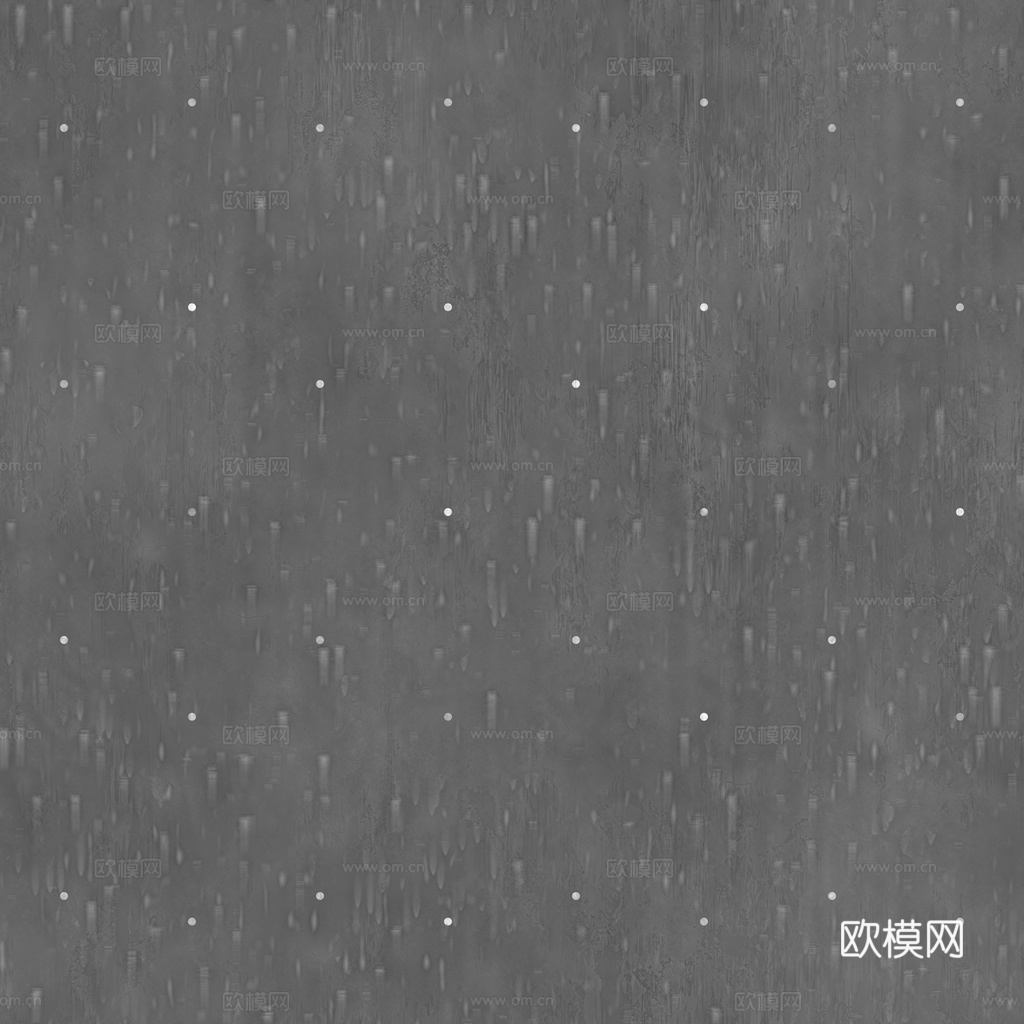 无缝金属波纹板波浪板 PBR材质贴图 1k