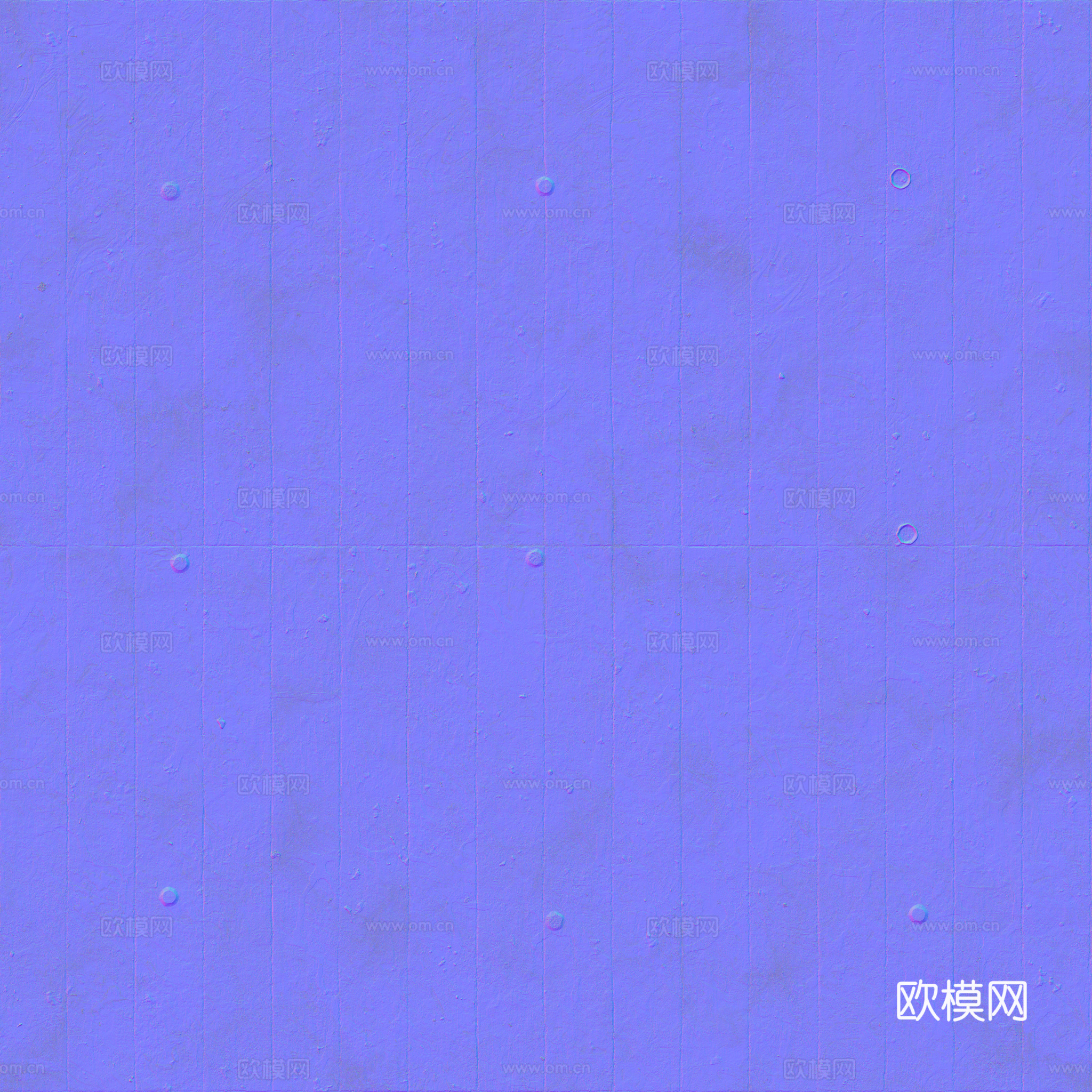 无缝装饰混凝土清水混凝土 PBR材质贴图 2k