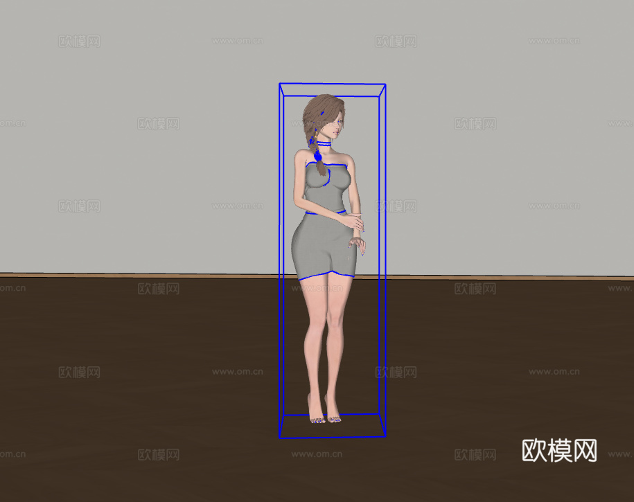女人su模型