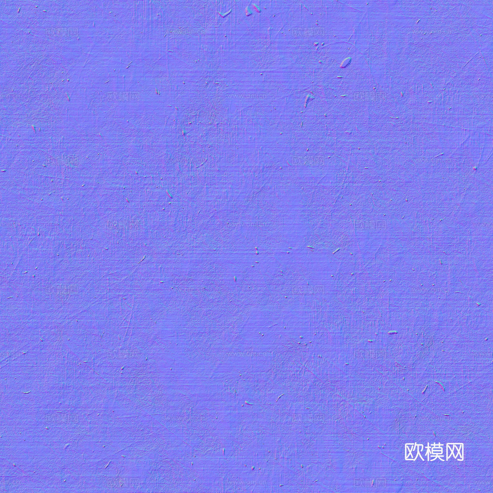 无缝水泥墙水泥地 PBR材质贴图 2k