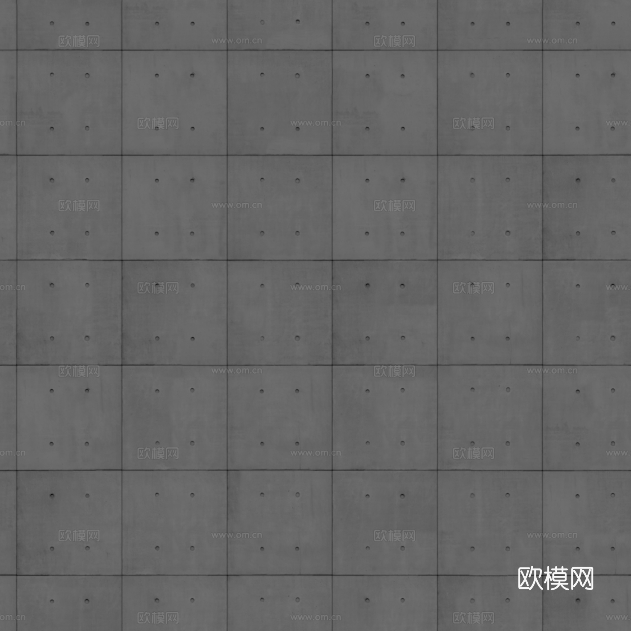 装饰混凝土清水混凝土 PBR材质贴图 2k