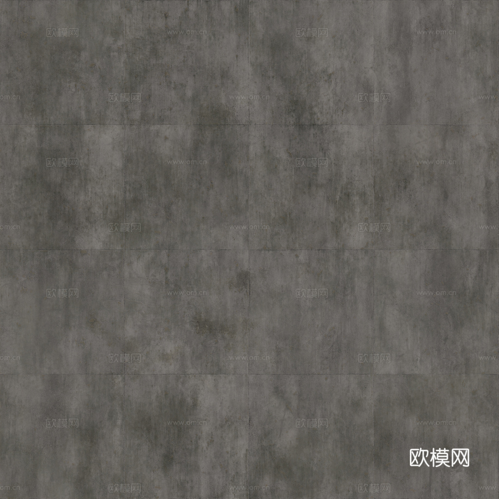 无缝装饰混凝土清水混凝土 PBR材质贴图 1k