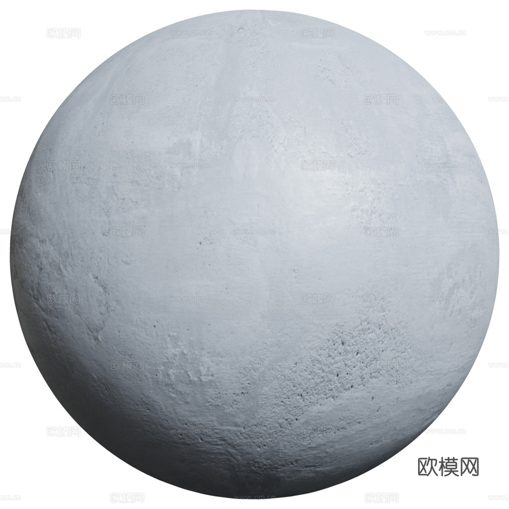 水泥墙水泥地 PBR材质贴图 1k