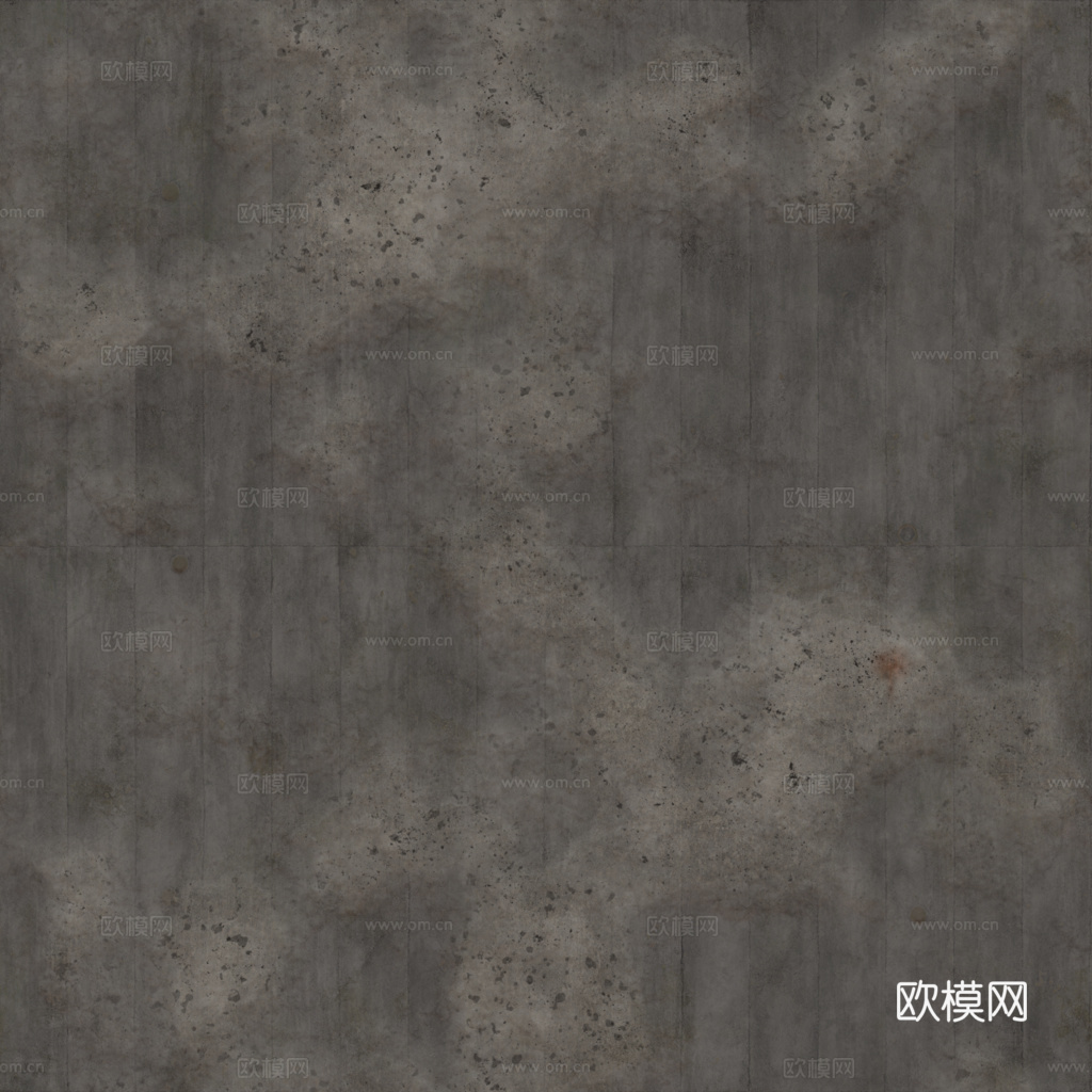 无缝破旧装饰混凝土清水混凝土 PBR材质贴图 1k