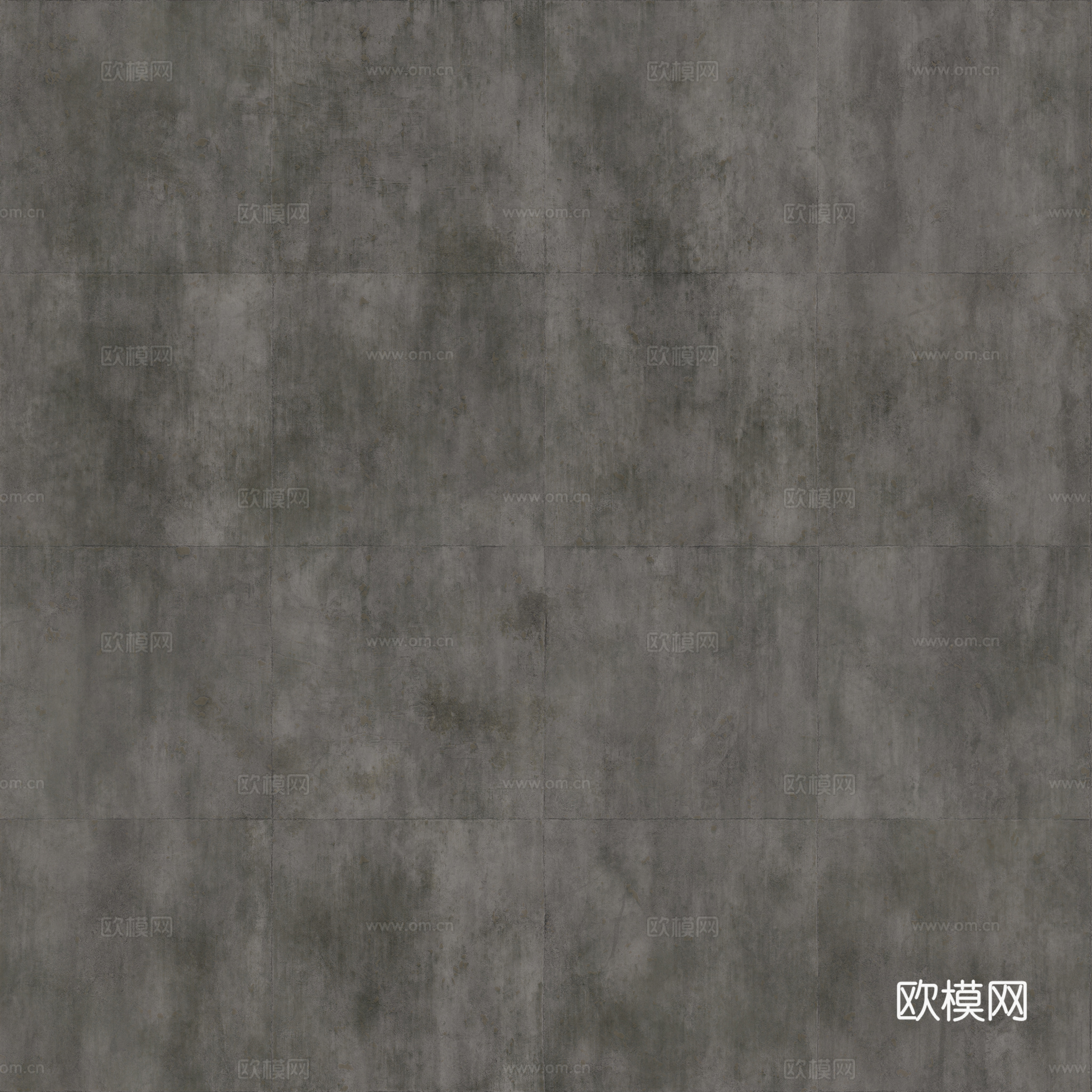 无缝装饰混凝土清水混凝土 PBR材质贴图 2k