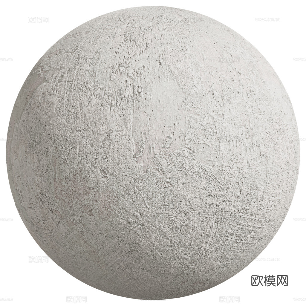 无缝水泥墙水泥地微水泥 PBR材质贴图 1k