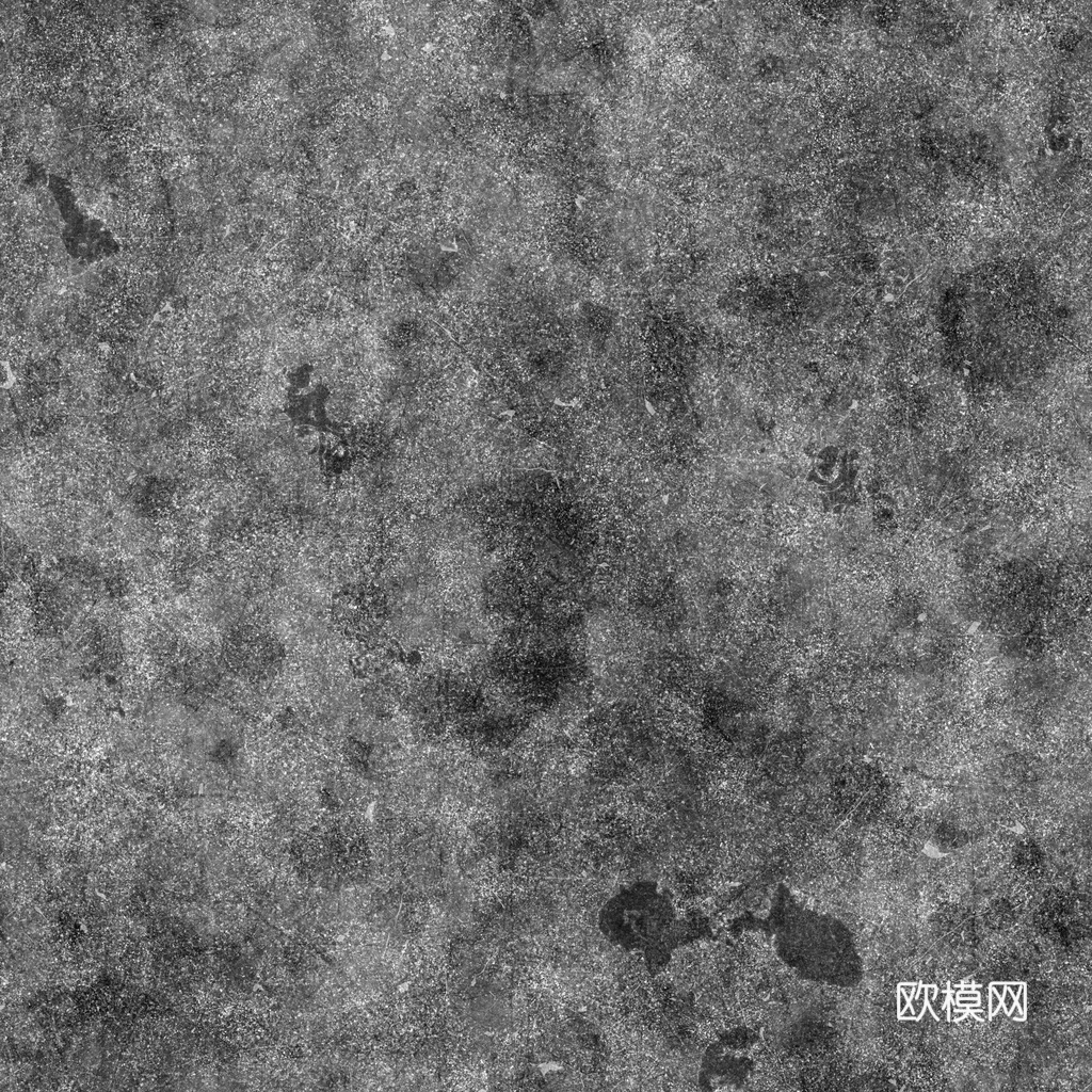 无缝水泥墙水泥地PBR材质贴图 1k