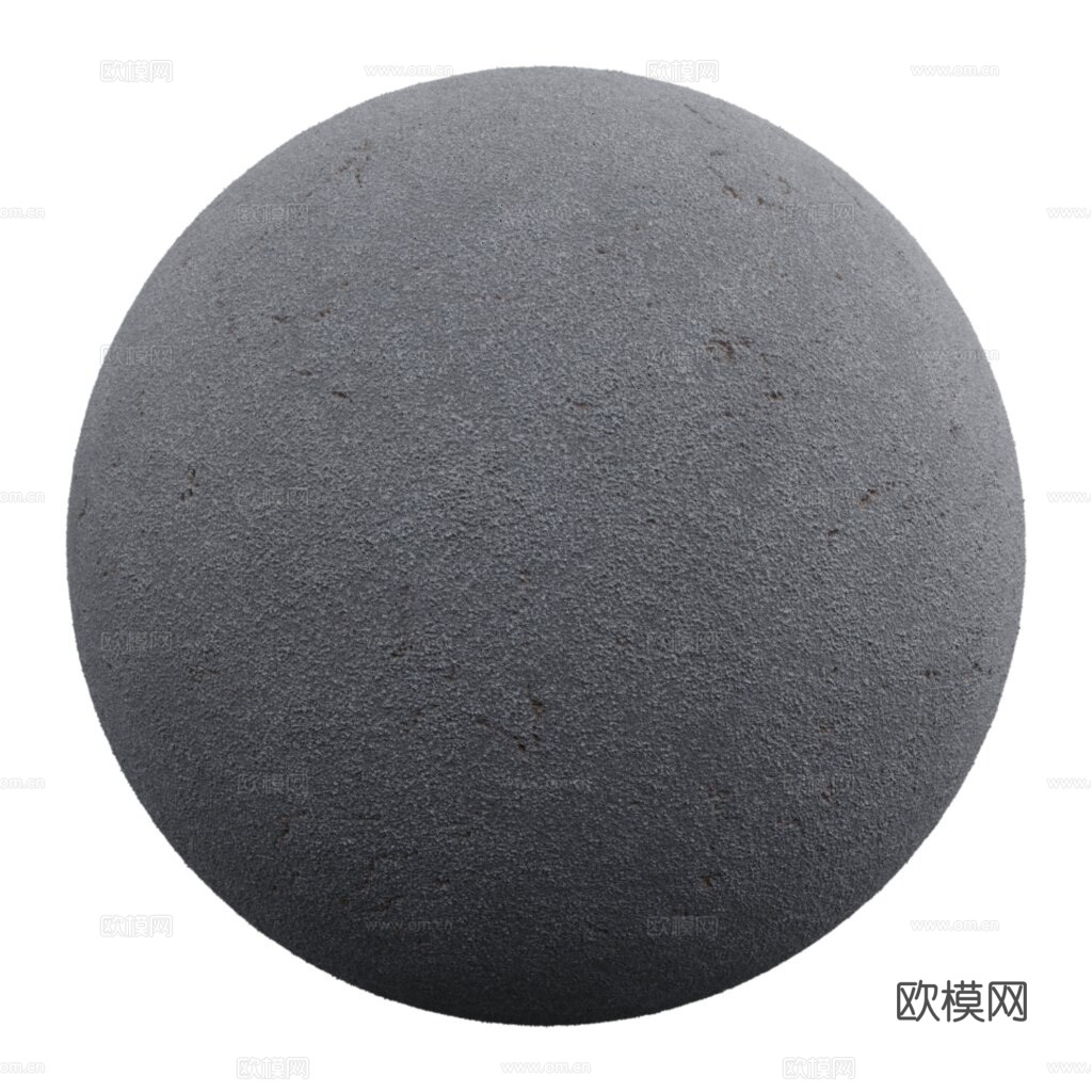 无缝沥青地面水泥地面 PBR材质贴图 2k
